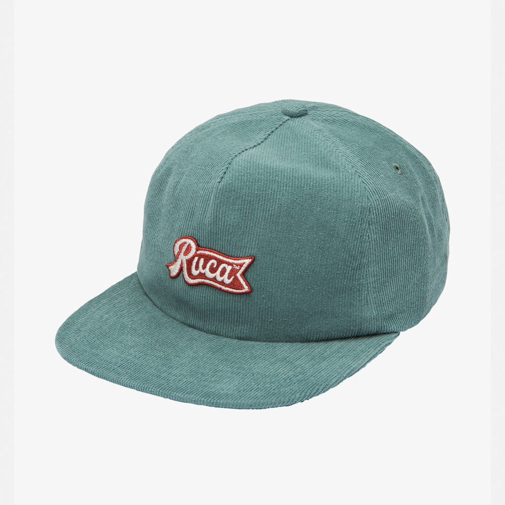 Pukas Surf Shop Man Cap Rvca Pen Script Cord Green