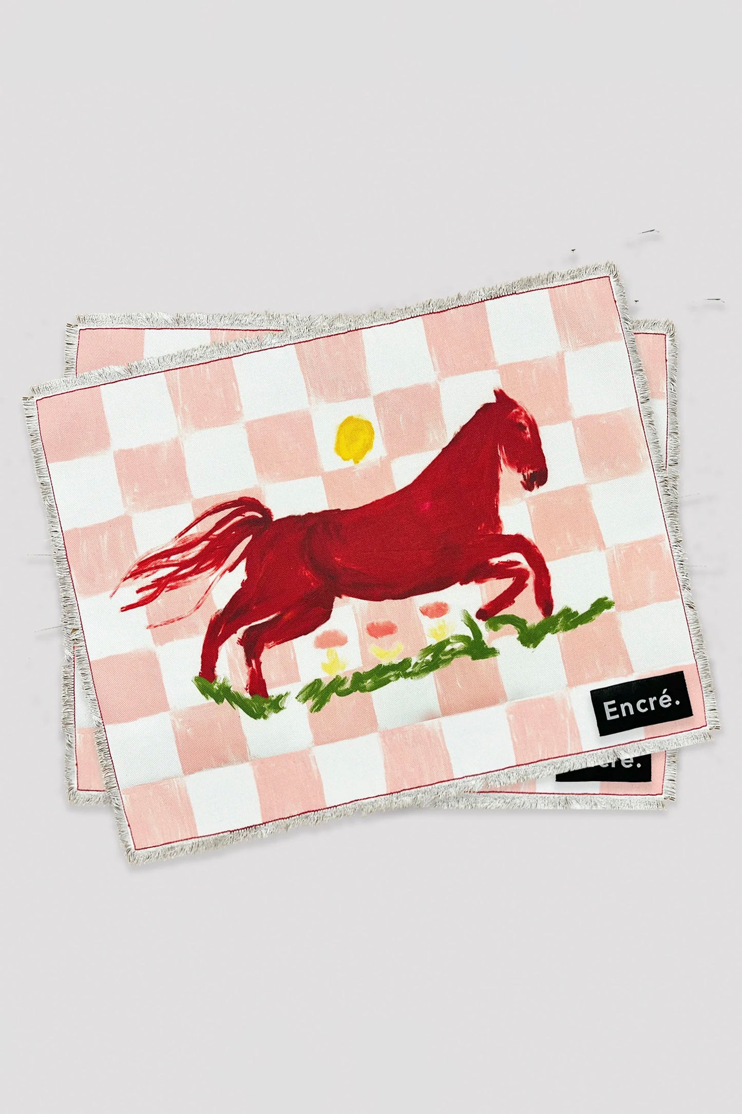 ENCRÉ Le Cheval White Tableware - Expressive Design Piece
