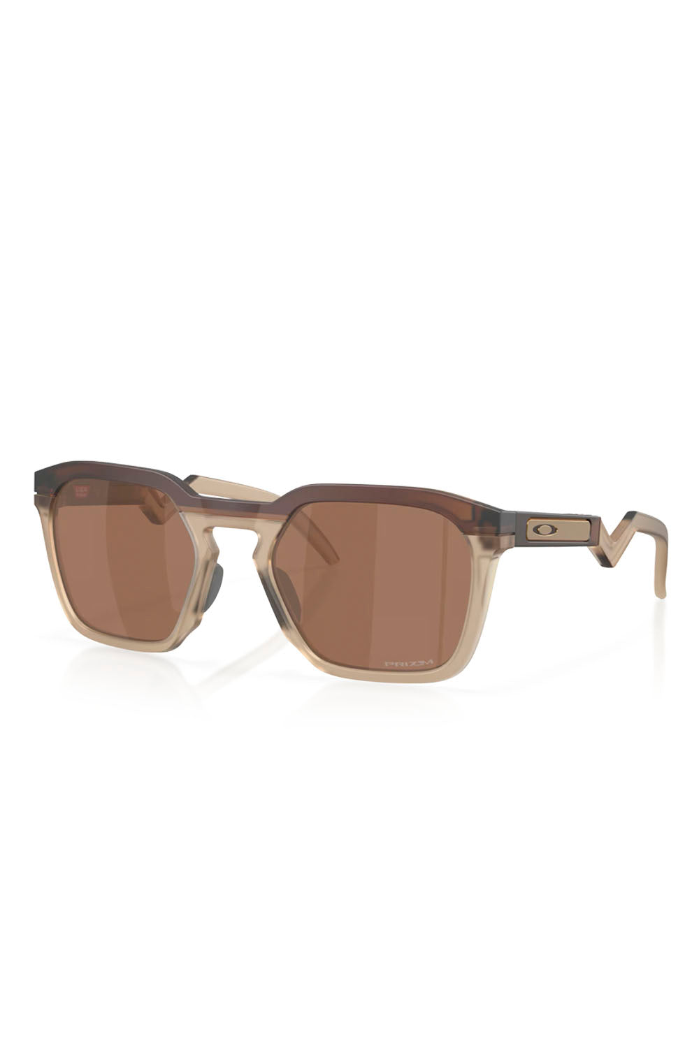 Oakley HSTN SQ sunglasses in Matte Rootbeer with Prizm Tungsten lenses — Pukas Surf Shop
