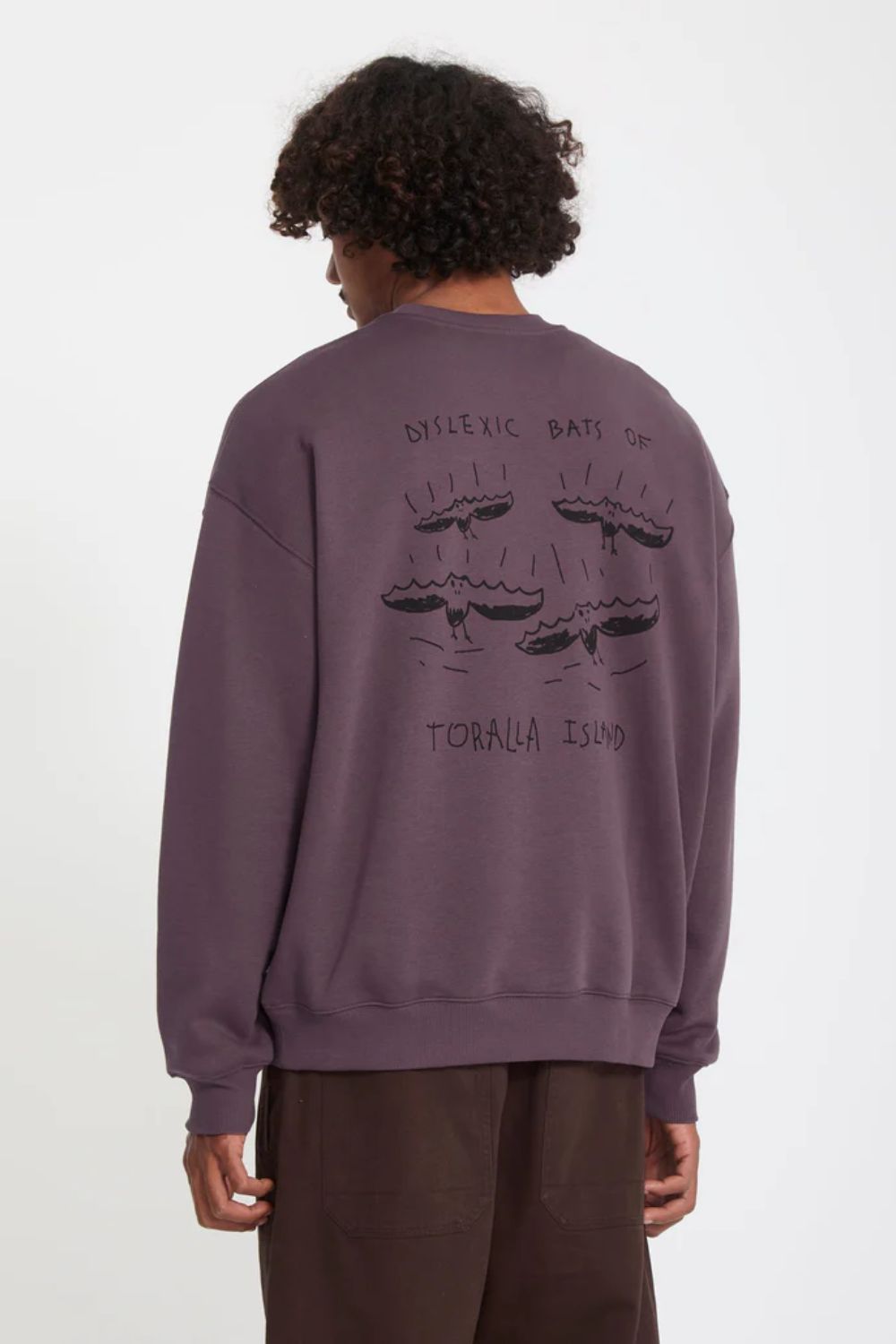 VOLCOM FA Gony Zubizarreta Crew pistol punch men's sweatshirt – artist collab surf lifestyle layering piece
