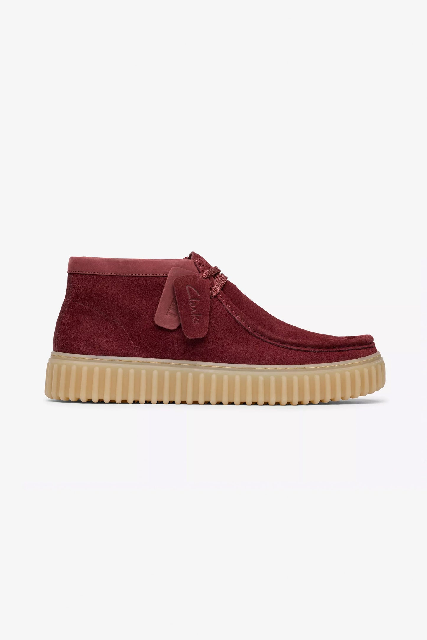 Pukas Surf Shop Man Footwear Clarks Tornhill Hi Wine Suede