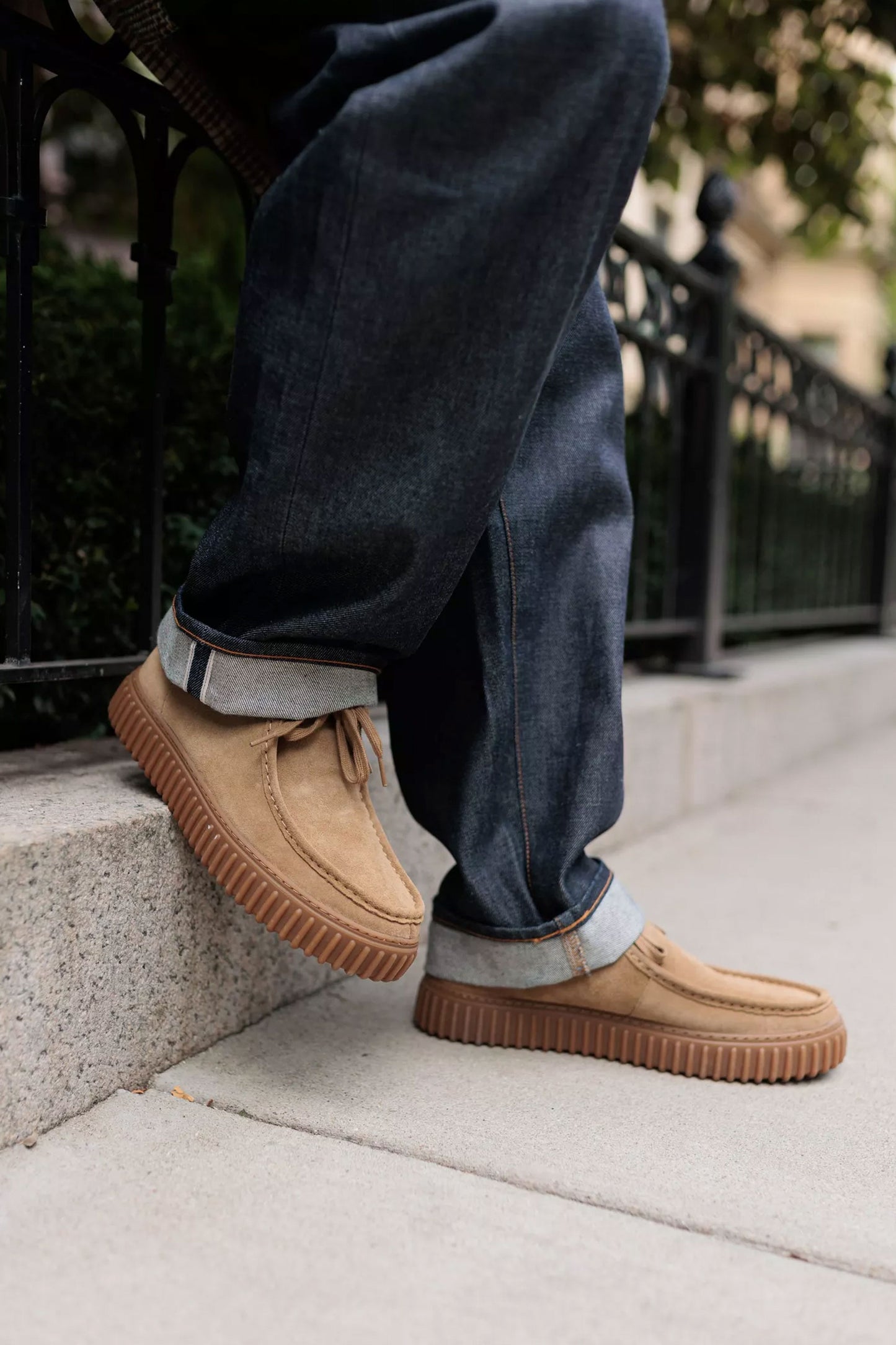 Pukas Surf Shop Man Footwear Clarks Tornhill Lo Dark Sand Suede