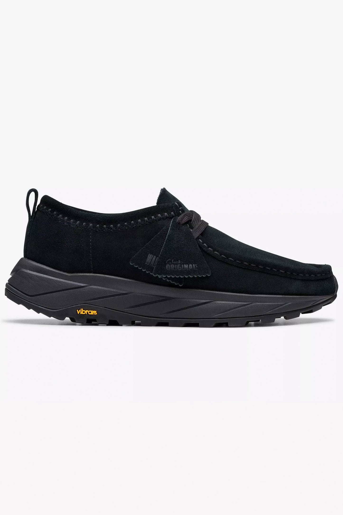 Pukas Surf Shop Man Footwear Clarks Walla Eden Lo Black Suede