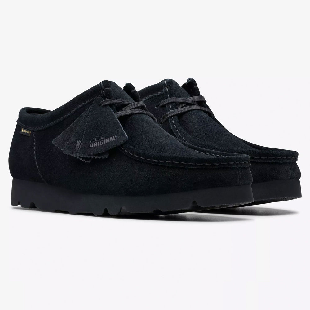 Pukas Surf Shop Man Footwear Clarks Wallabee Gtx Black Suede