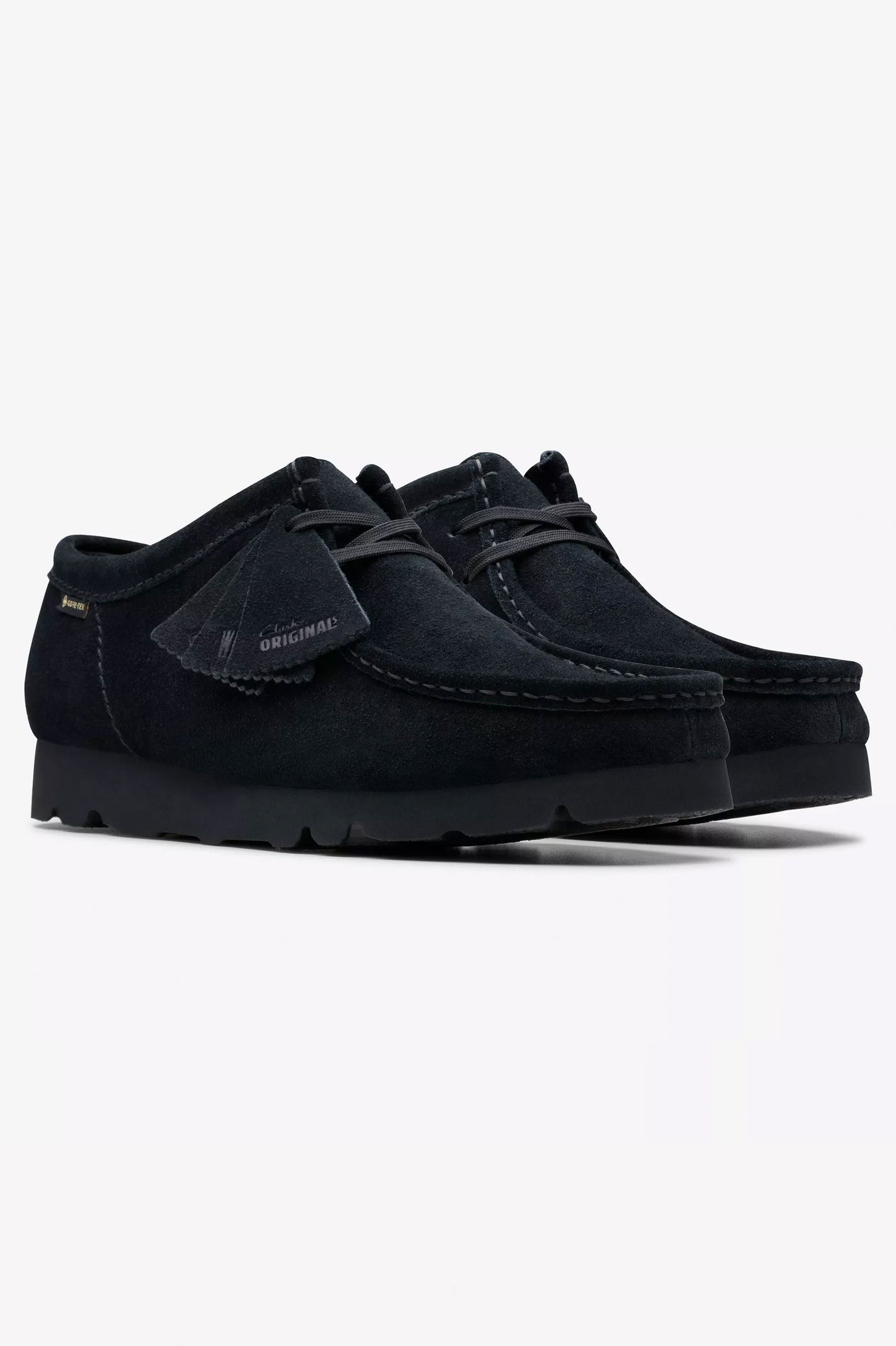 Pukas Surf Shop Man Footwear Clarks Wallabee Gtx Black Suede