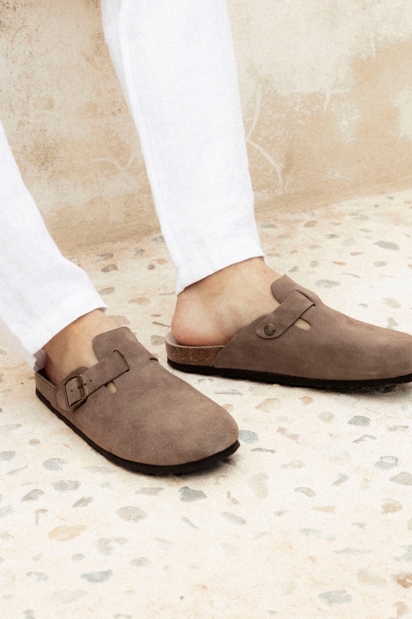 Genuins Riva Velour sneaker in Terra colorway, men's lifestyle footwear at Pukas Surf Shop