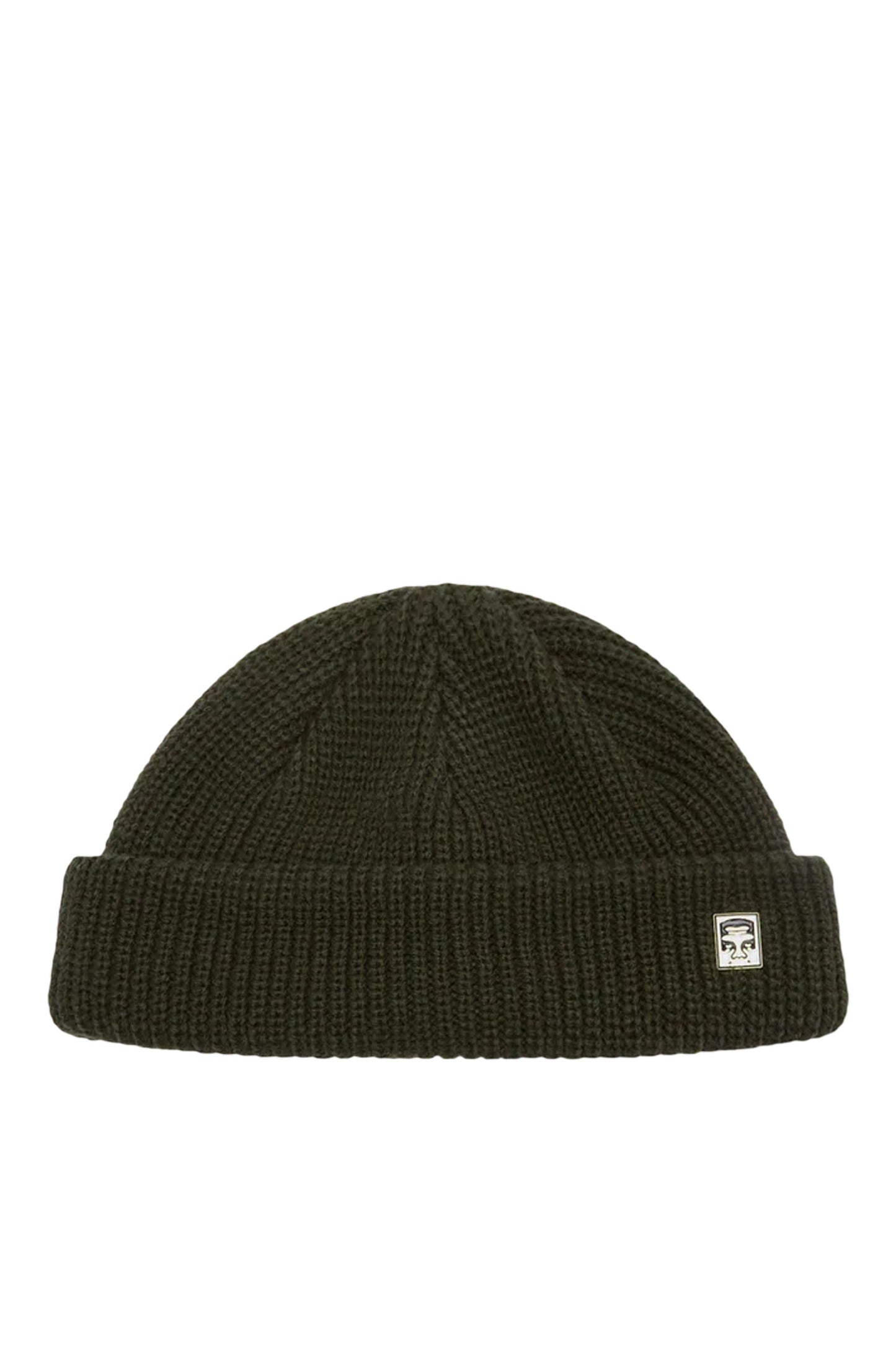 Green knit beanie with a small OBEY logo Pukas Surf Shop