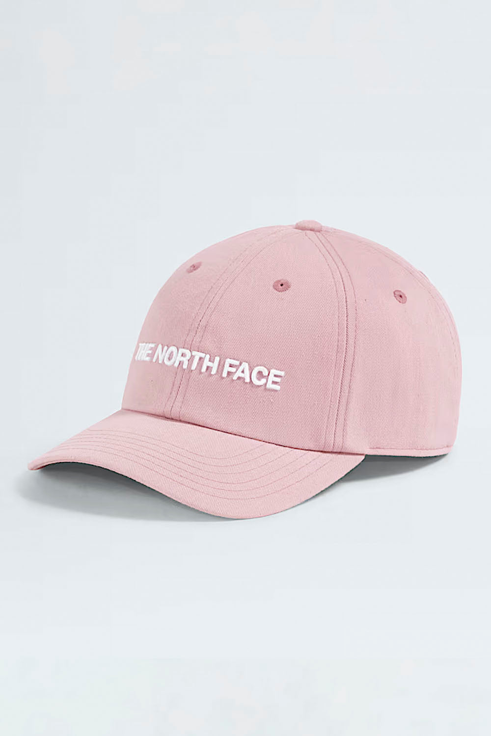 The North Face Roomy Norm Hat in Metal Pink – relaxed fit six-panel cap, one size, available at Pukas Surf Shop
