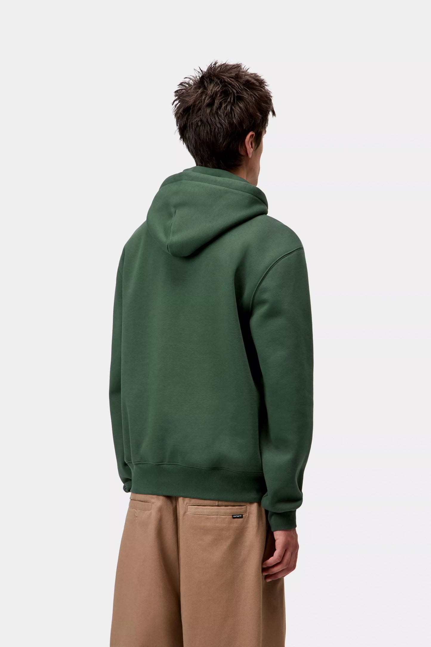 Pukas Surf Shop Carhartt Wip hooded sweatshirt in Sycamore Tree / Phlox