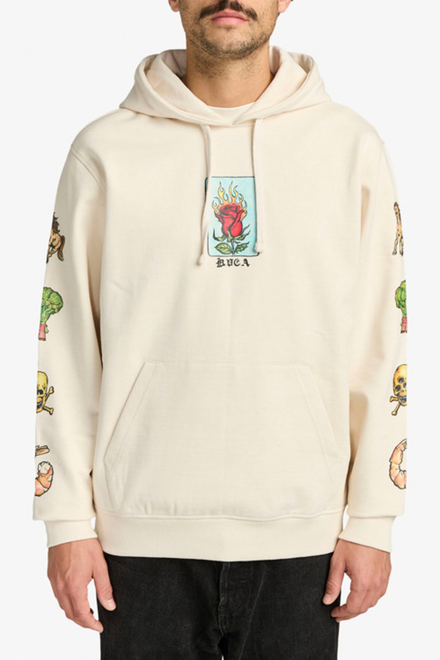 Pukas Surf Shop RVCA men’s pullover hoodie
