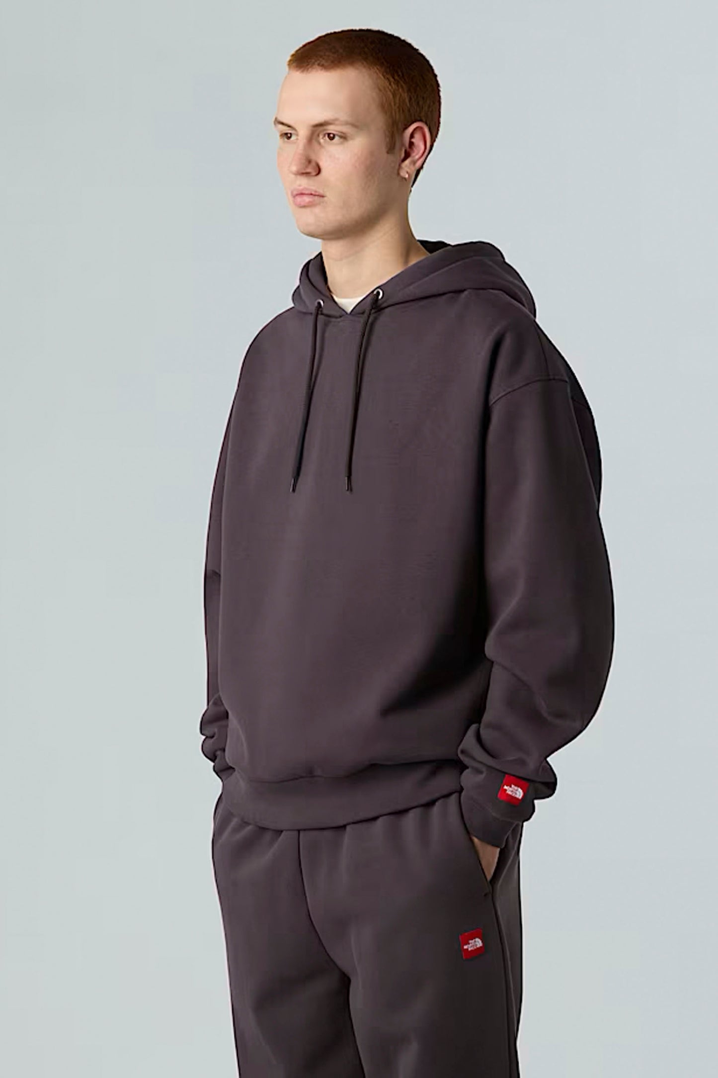 Pukas Surf Shop The North Face Men's Red Box Hoodie in Obsidian