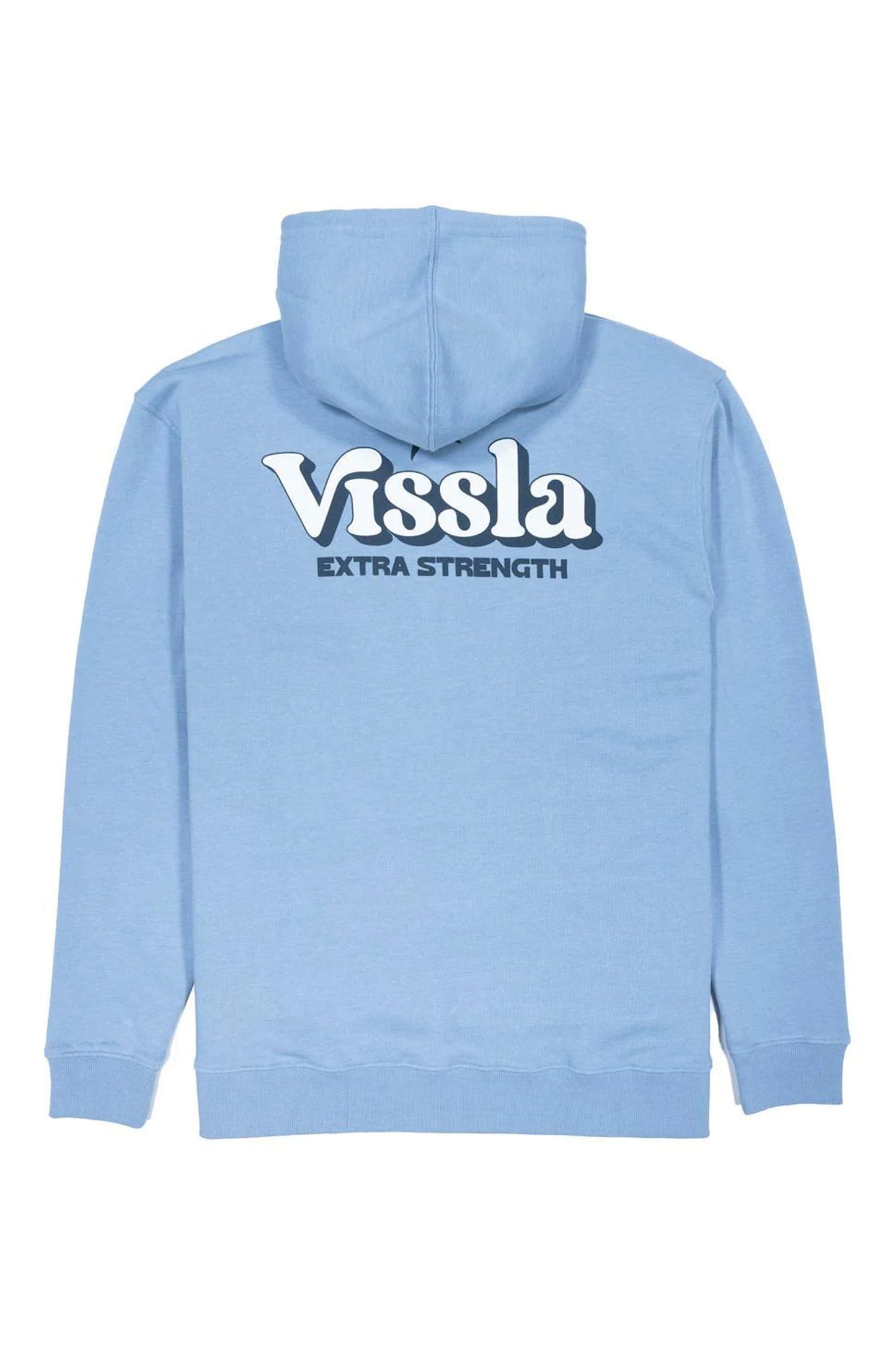 VISSLA Extra Strength eco fleece zip hoodie in recycled polyester and cotton