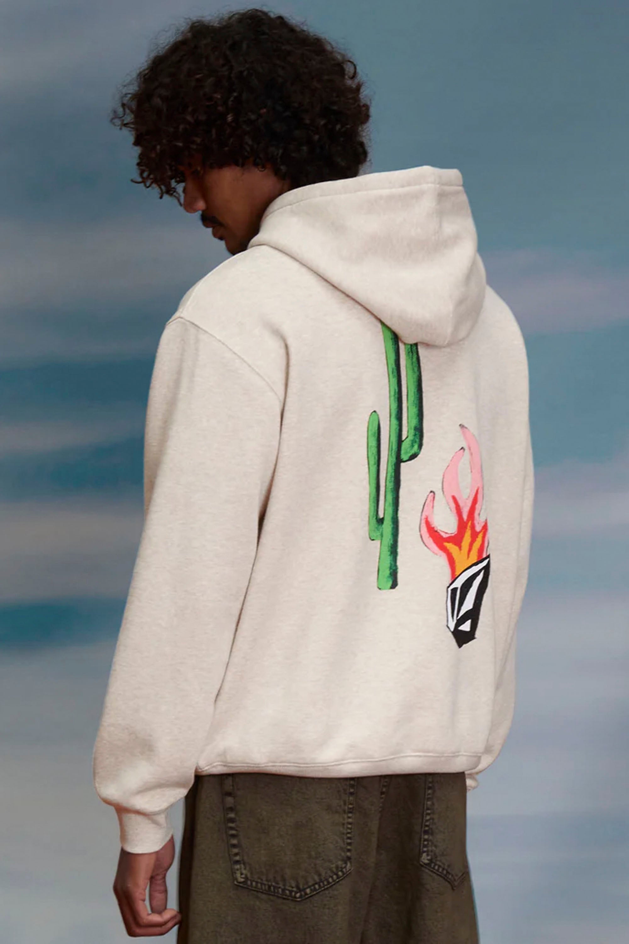 Volcom FA Mickey Mason Pullover Dust Heather | Shop at PUKAS SURF SHOP