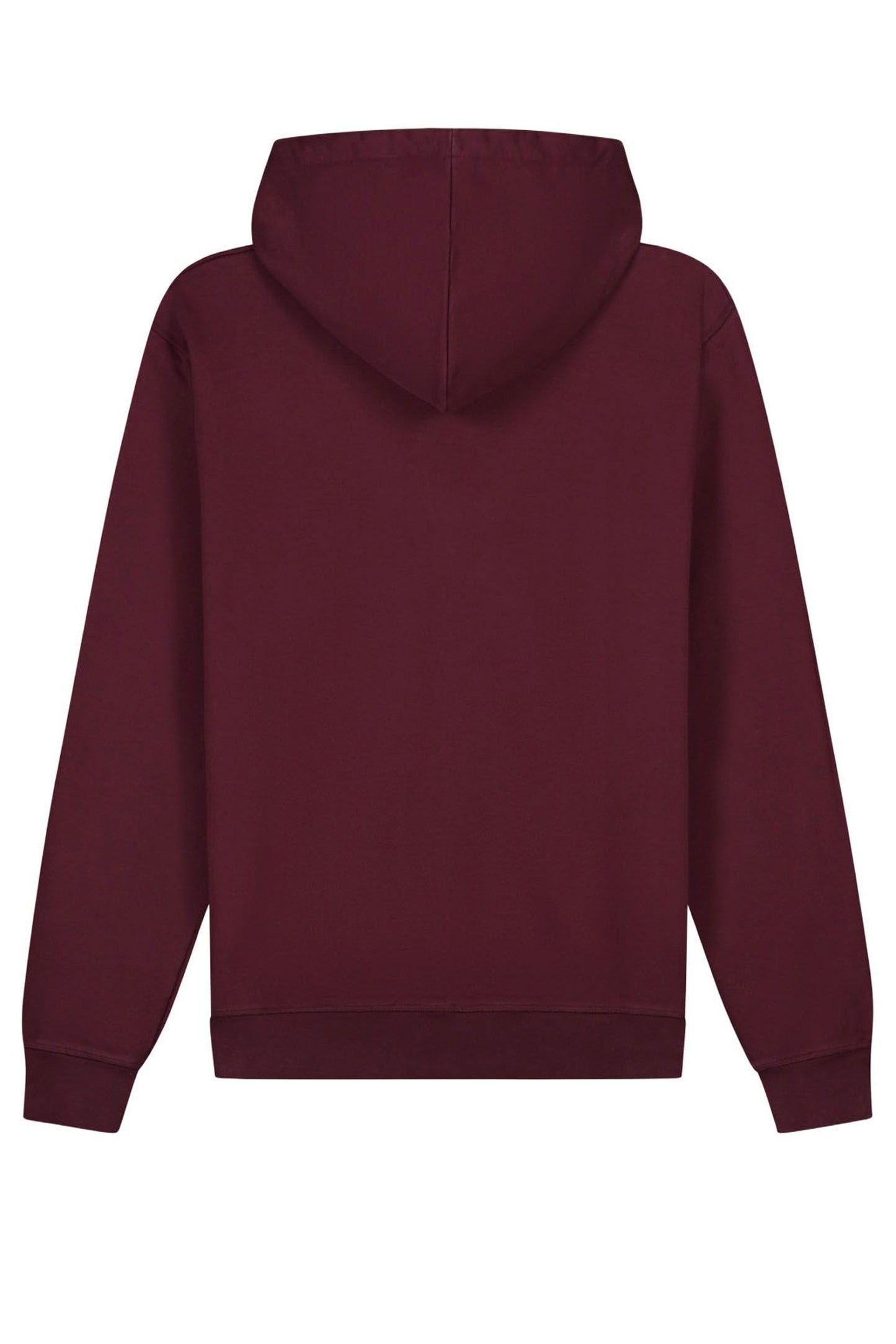 Pukas Surf Shop Man Jacket Arte Eye Front Zip Hoodie Bordeaux