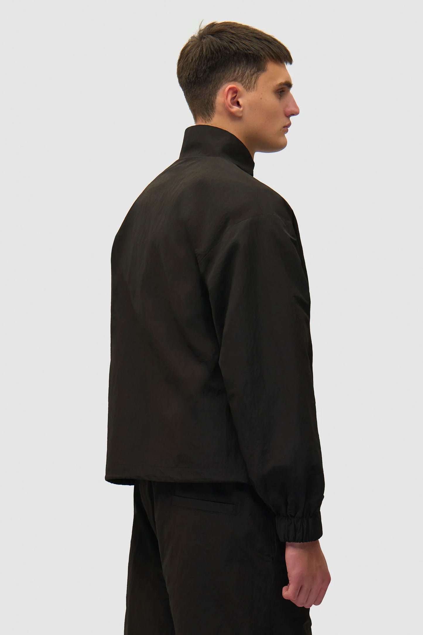 ARTE Squared Track Jacket Black - Men's Retro Sportswear
