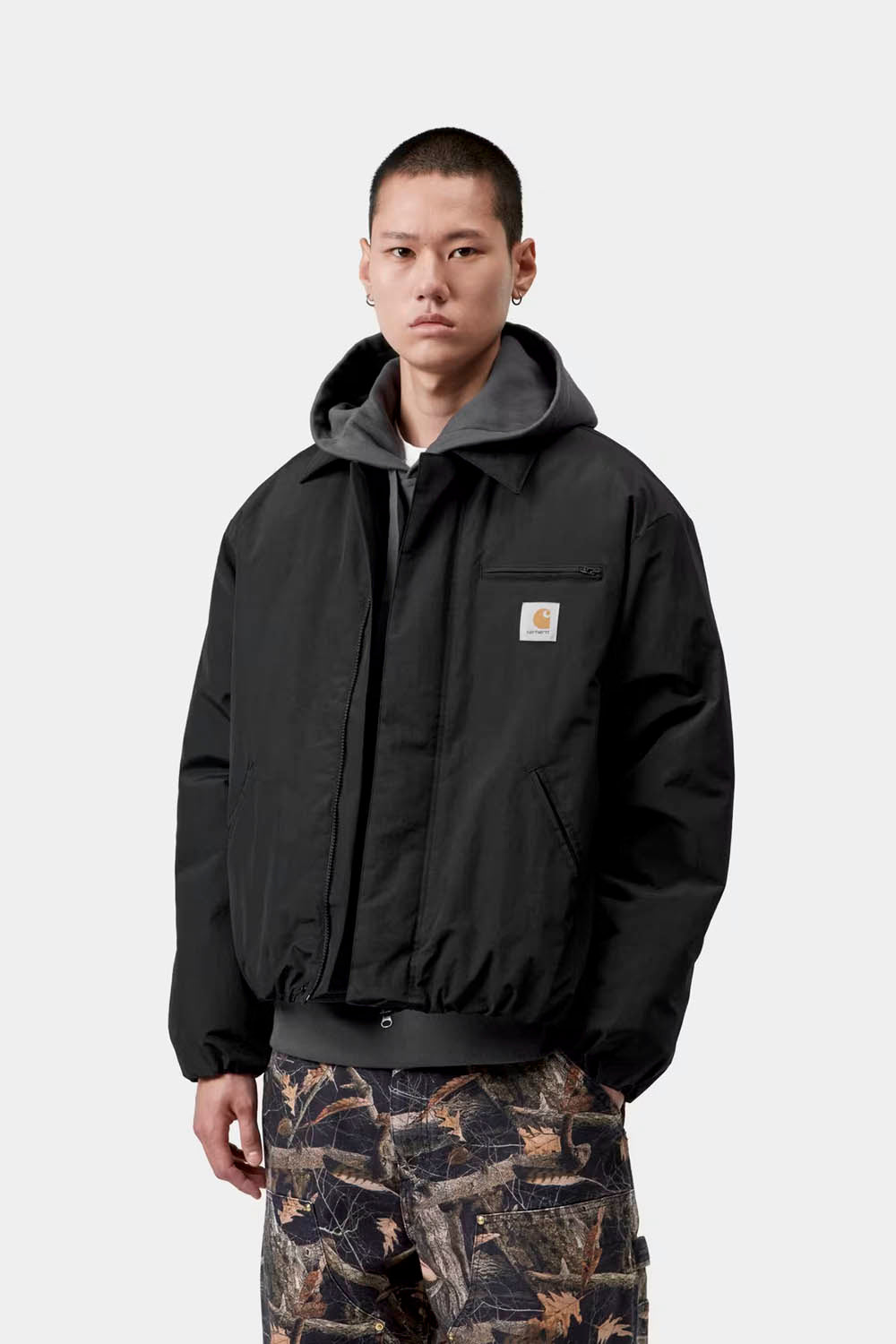 CARHARTT WIP Stanwood lightweight water-repellent jacket in black