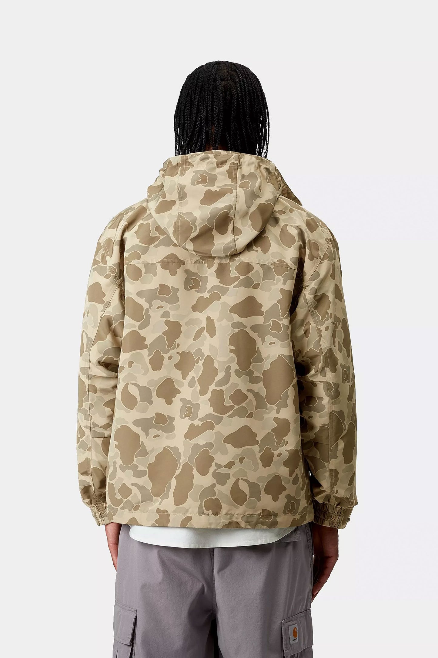 Pukas Surf Shop Man Jacket Carhartt Wip Irwin Jacket Camo