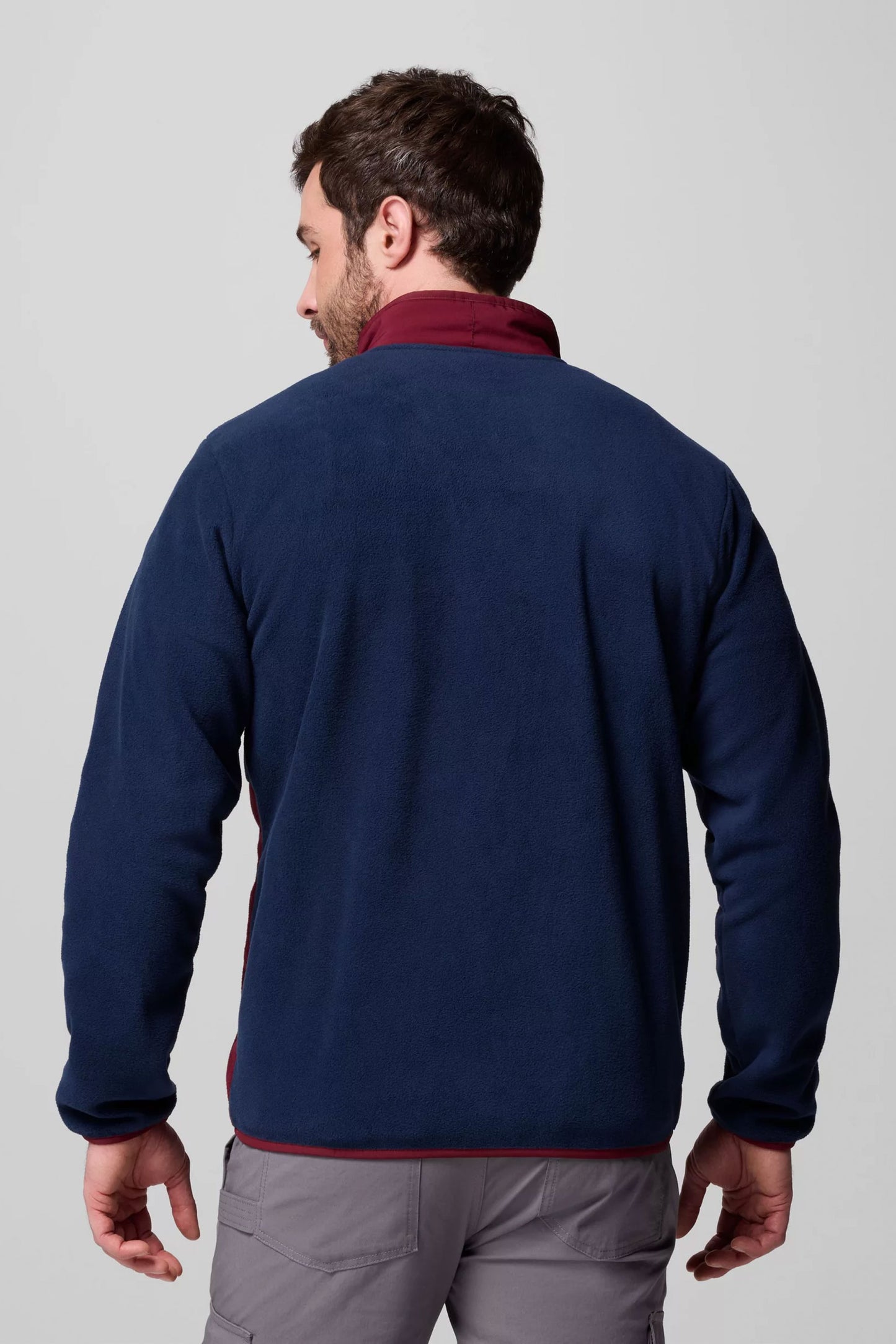 Pukas Surf Shop Columbia Sequoia Grove fleece jacket in Rich Wine