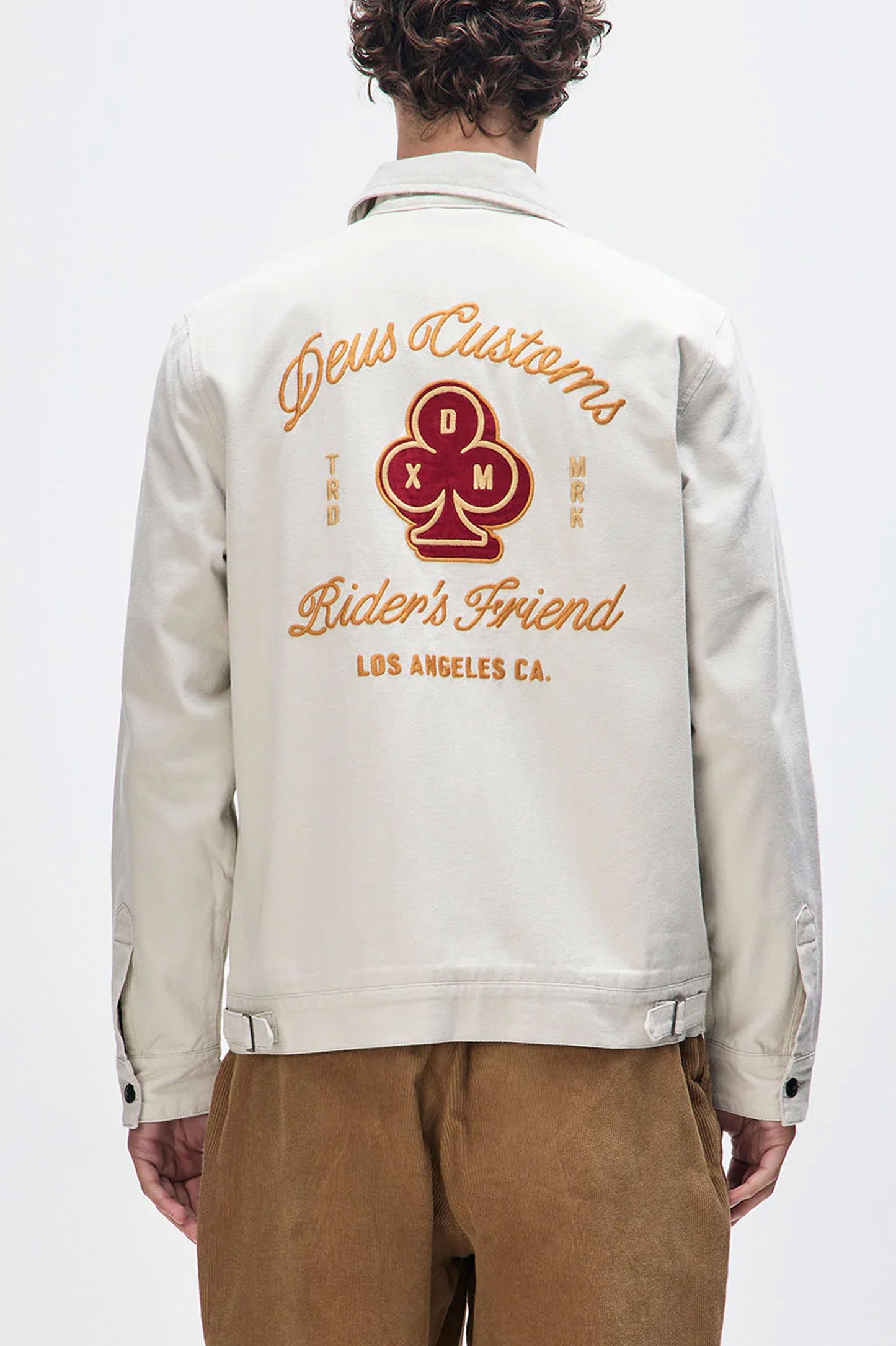 Pukas Surf Shop Man Jacket Deus Basto Club Natural