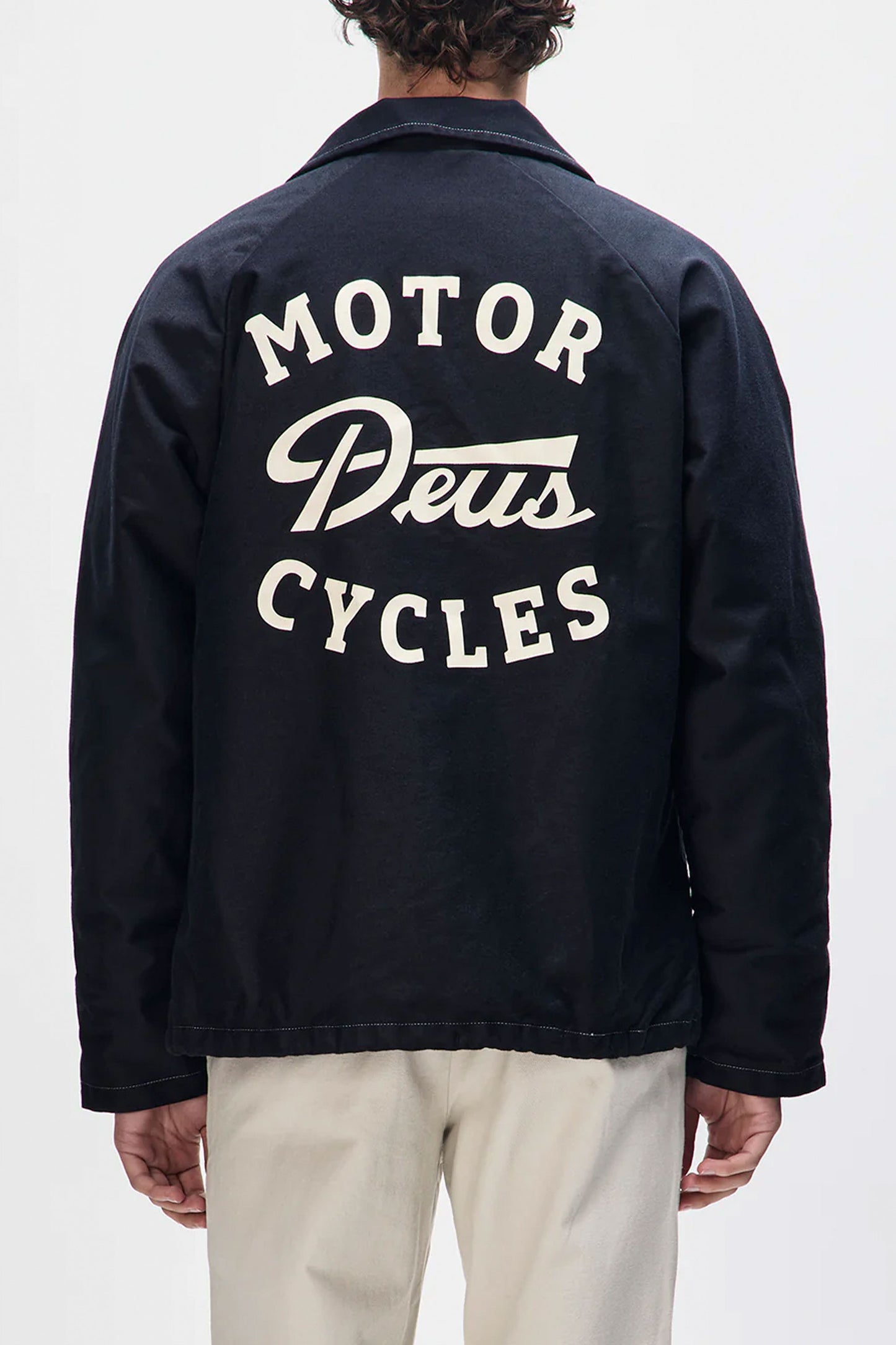 Pukas Surf Shop Man Jacket Deus Silos Mechanic Black