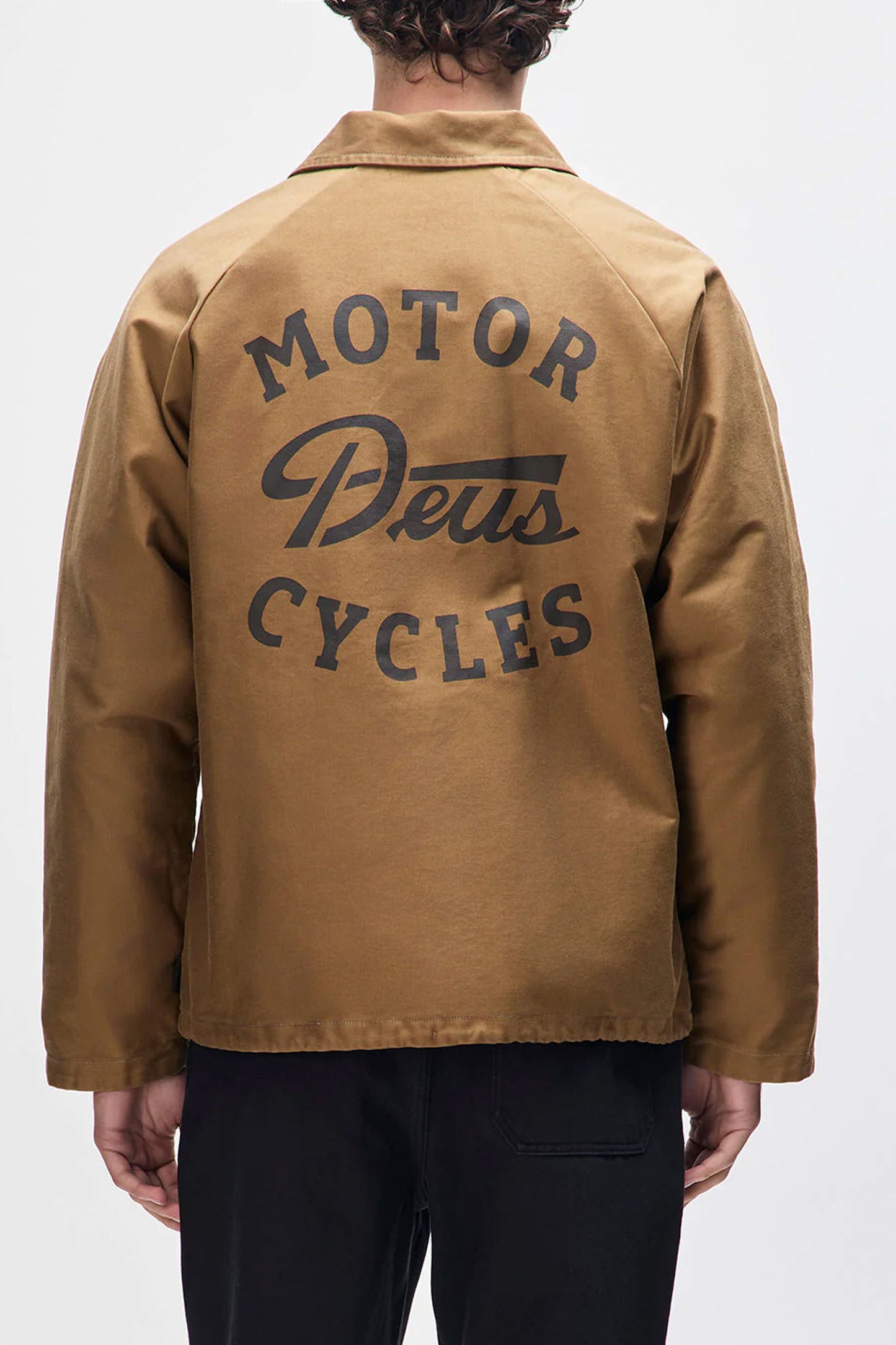 Pukas Surf Shop Man Jacket Deus Silos Mechanic Bronze Brown