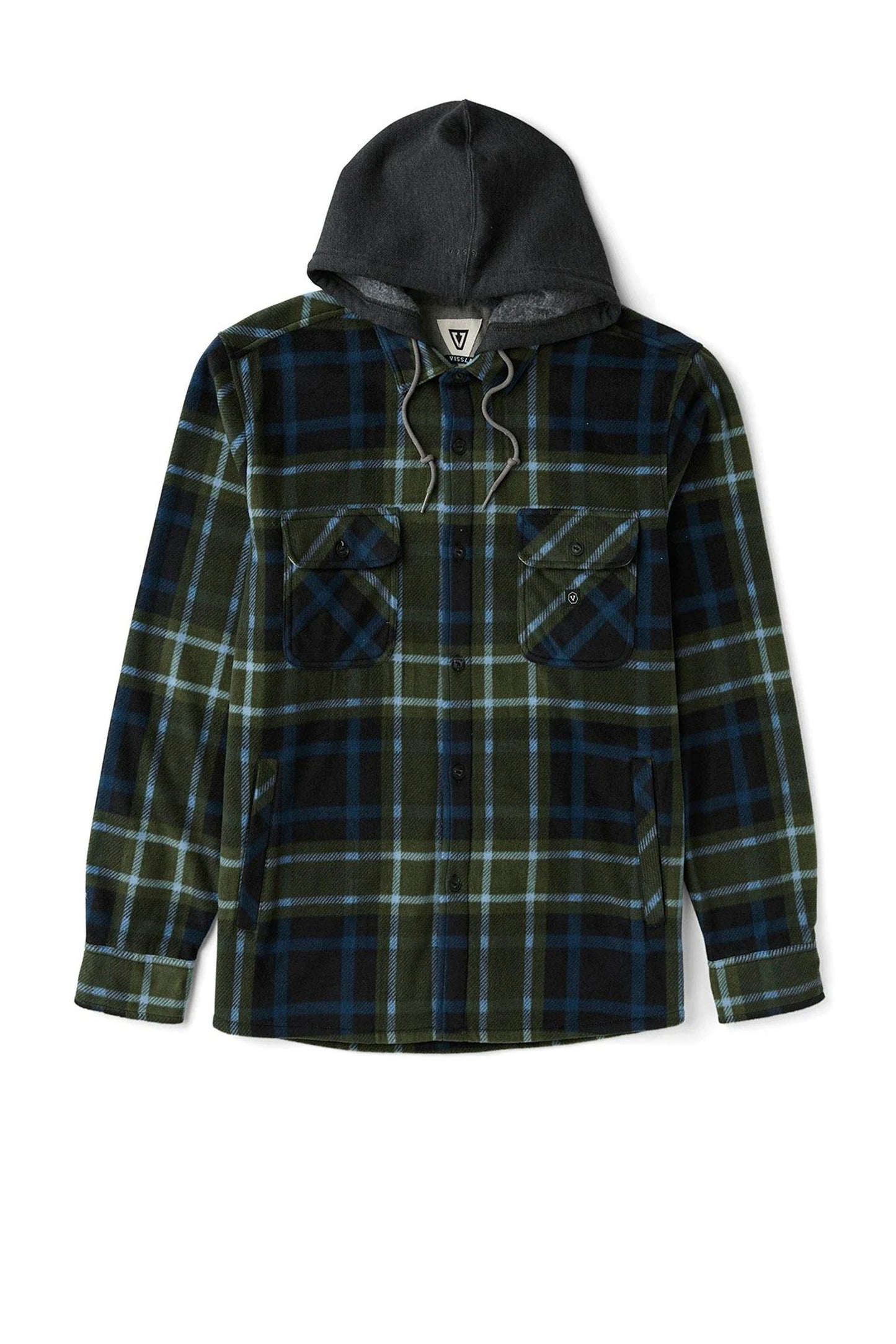 Pukas Surf Shop Vissla Eco-ZY Shirt Jacket Rifle built-in hood relaxed layering piece