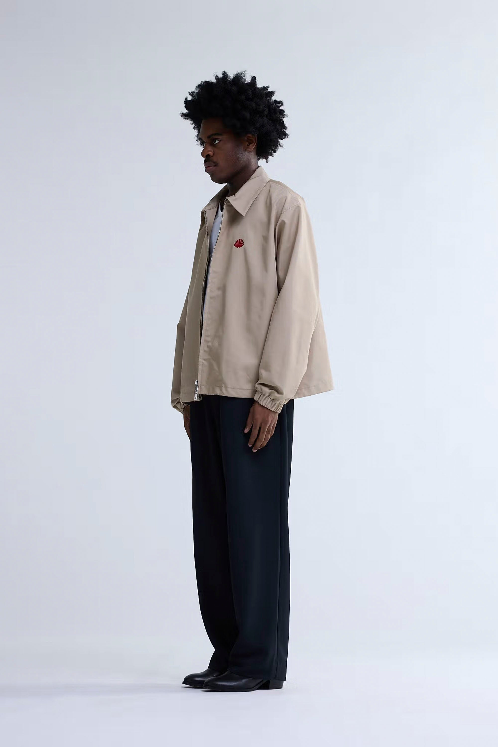 New Amsterdam Coach Jacket Sand | Shop at PUKAS SURF SHOP