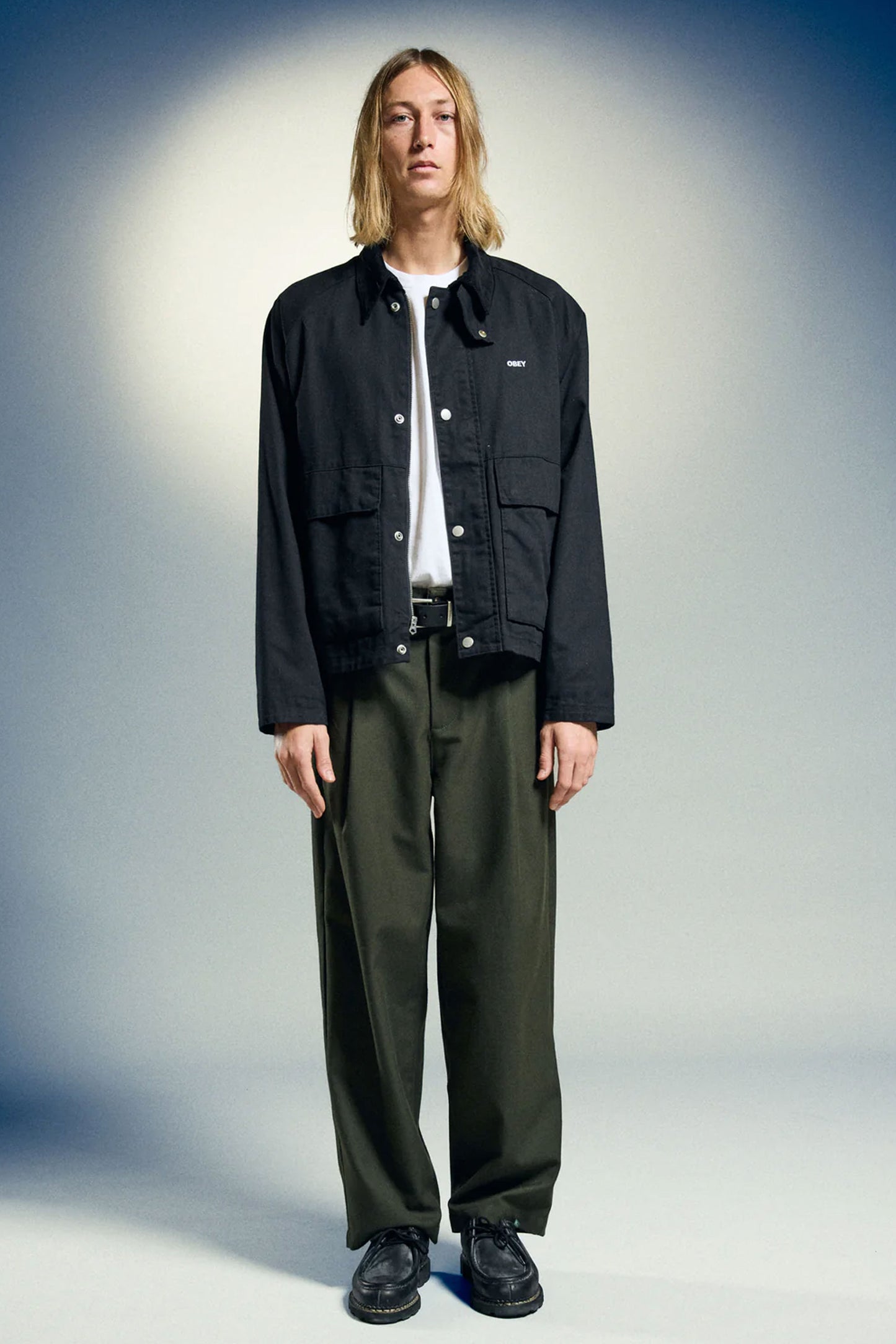 Obey black jacket Pukas Surf Shop