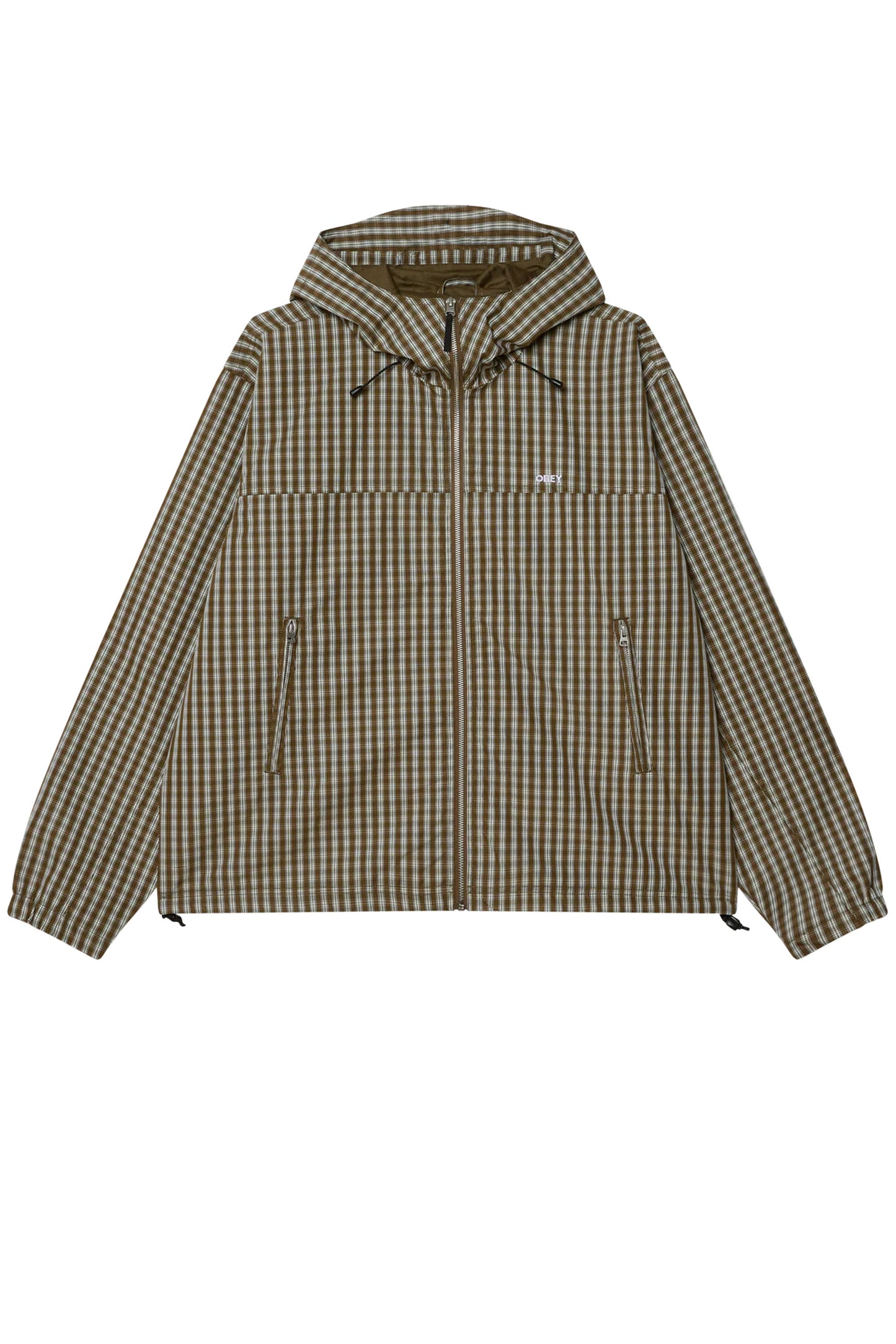 Obey Plaid jacket Pukas Surf Shop