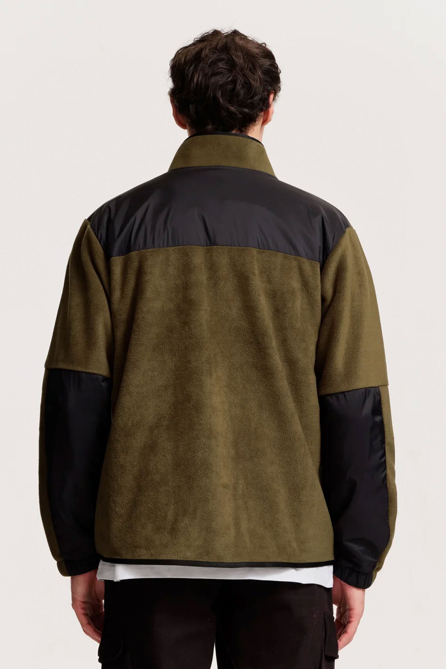 Pukas Surf Shop Man Jacket Parlez Summit Fleece Moss 2