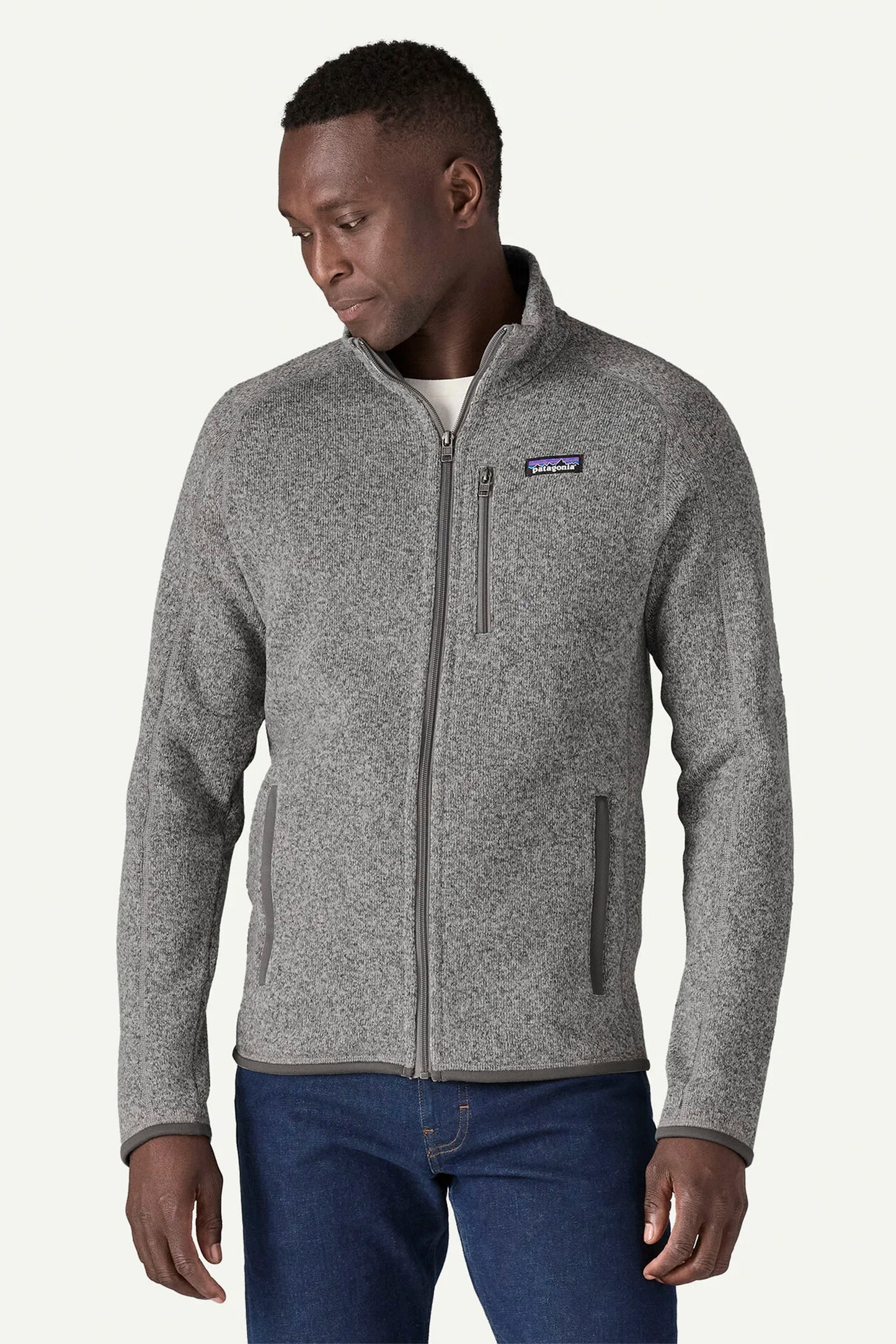 Pukas Surf Shop Patagonia Men’s Better Sweater Fleece Jacket in Stonewash