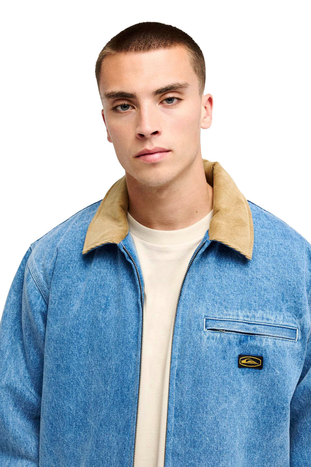 QUIKSILVER Shaper Pad Jacket Stone Dirty | Shop at PUKAS SURF SHOP