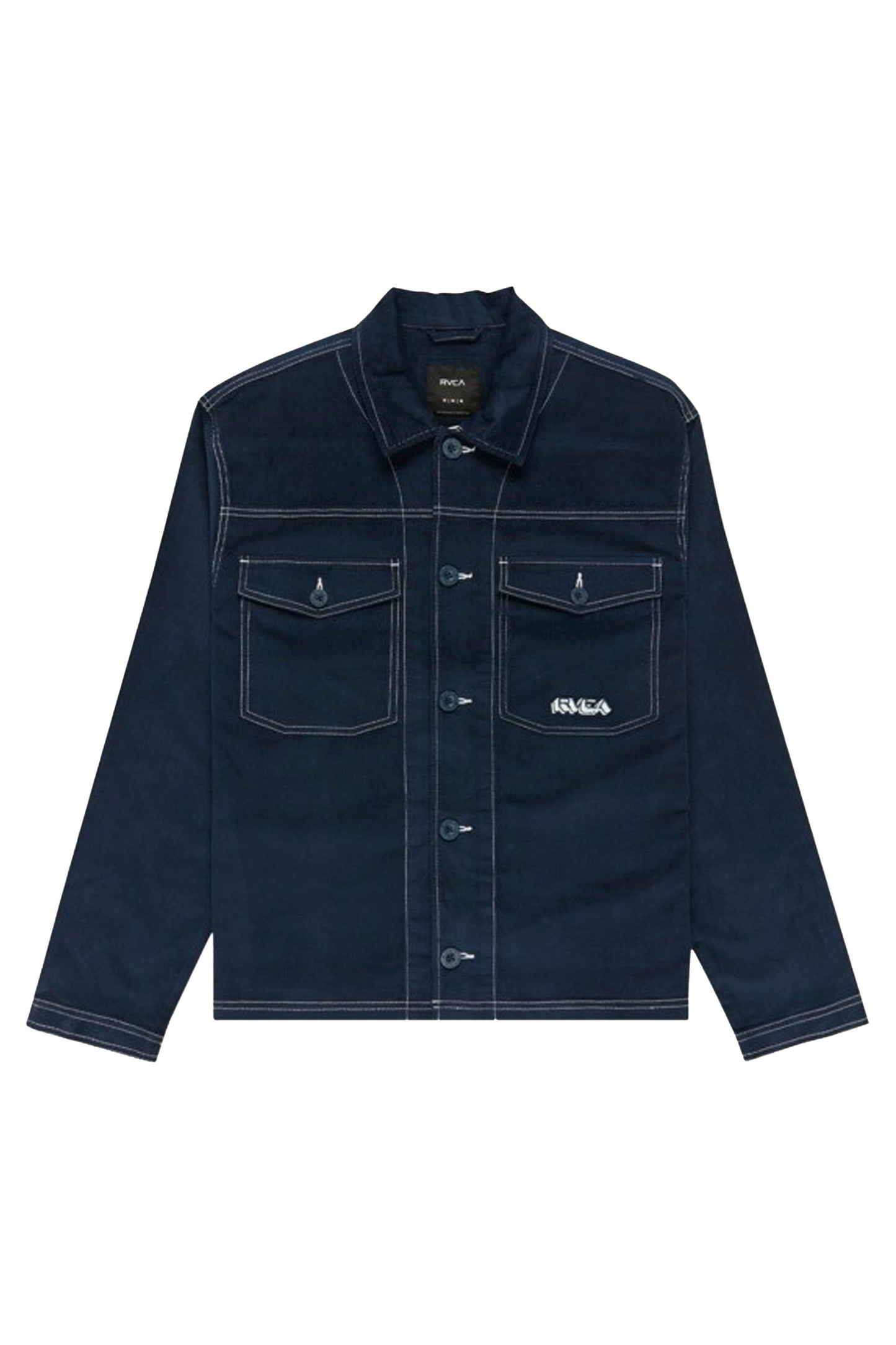 RVCA AF Jacket in BTK0 – men's black relaxed jacket, new arrival at Pukas Surf Shop