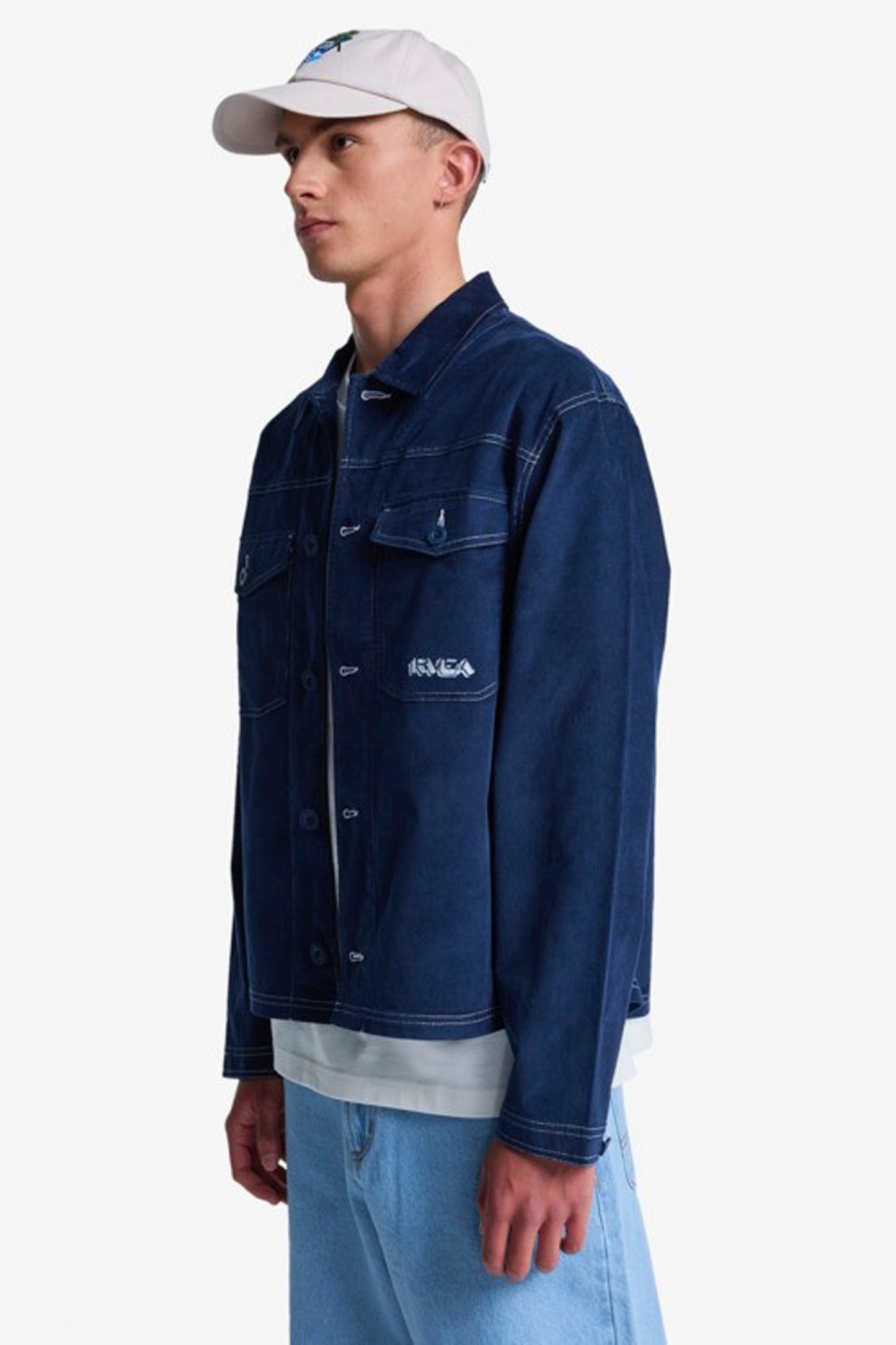 RVCA AF Jacket in BTK0 – men's black relaxed jacket, new arrival at Pukas Surf Shop