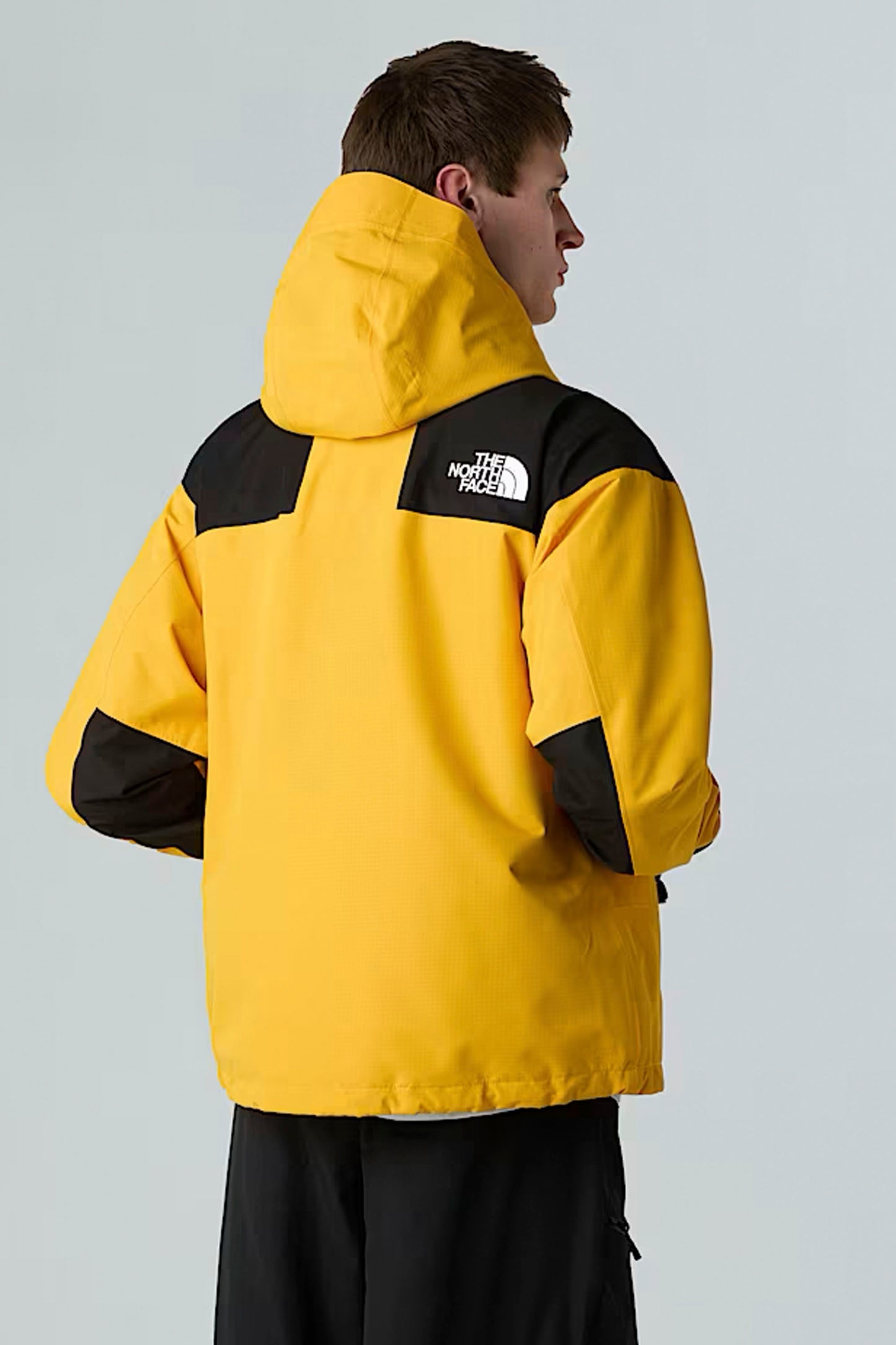 Pukas Surf Shop The North Face DryVent Mono Mountain Jacket in Summit Gold / TNF Black