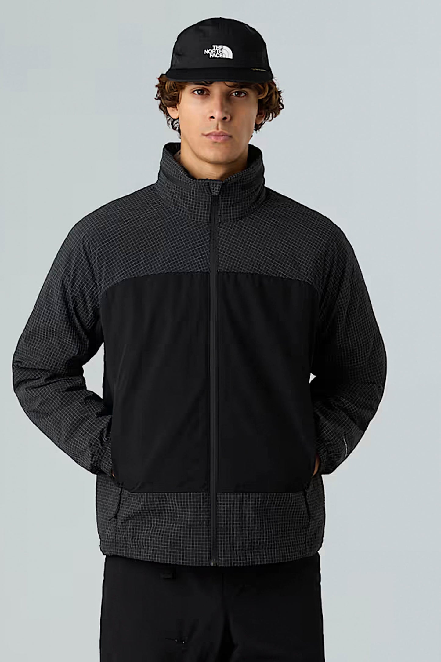 Pukas Surf Shop The North Face Men’s HKe Utility Wind Jacket in TNF Black