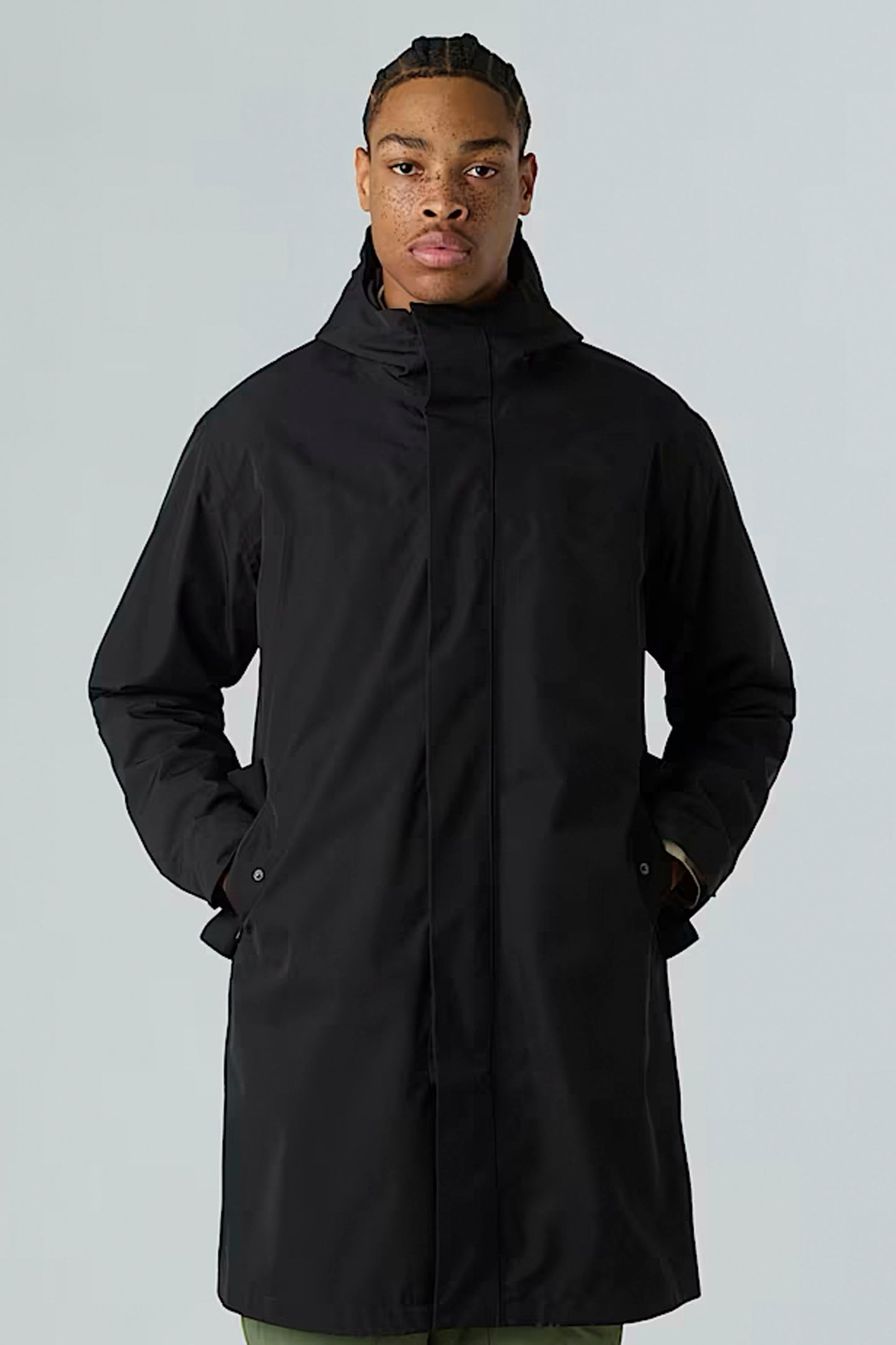 Pukas Surf Shop The North Face Men’s Nukabira Rain Shell Parka in TNF Black