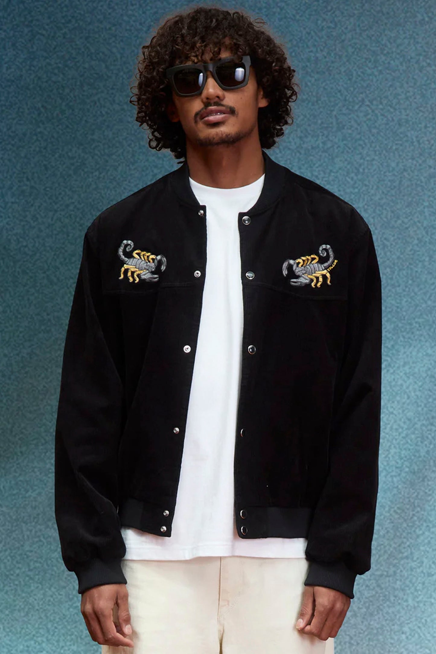 Volcom FA Mickey Mason Jacket Off White – men's relaxed-fit skate jacket at Pukas Surf Shop