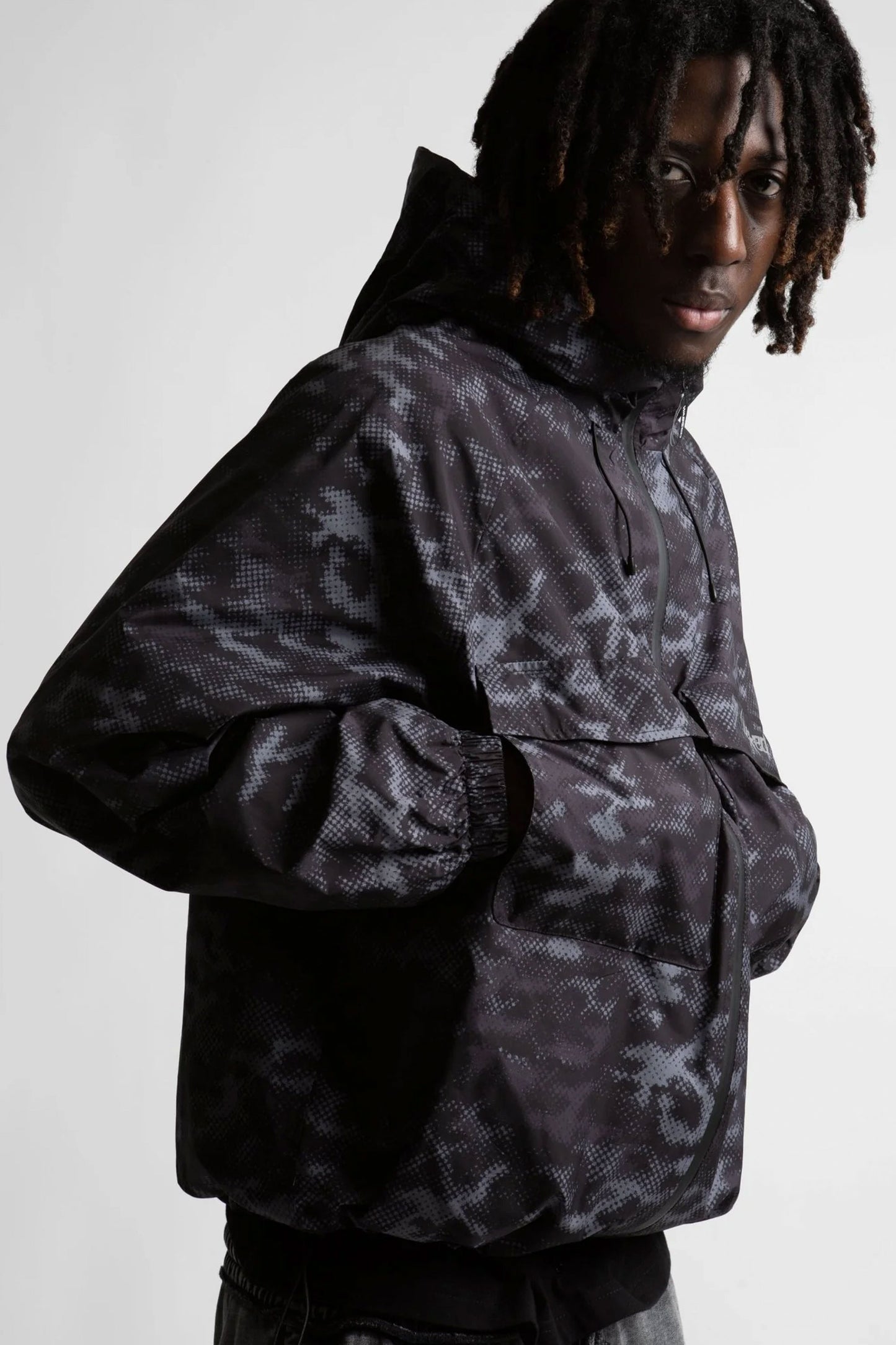 Wasted Paris Dark camo patterned jacket Pukas Surf Shop