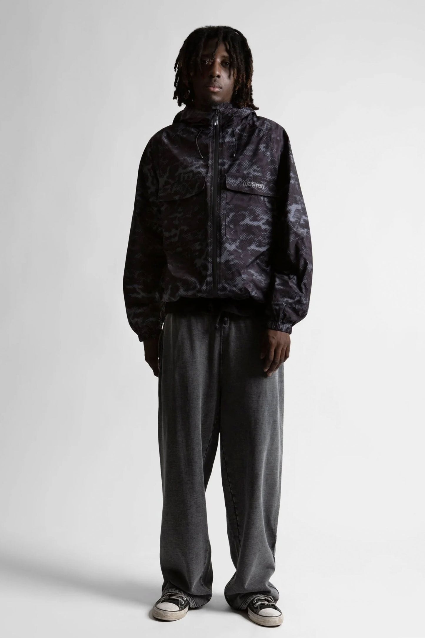 Wasted Paris Dark camo patterned jacket Pukas Surf Shop