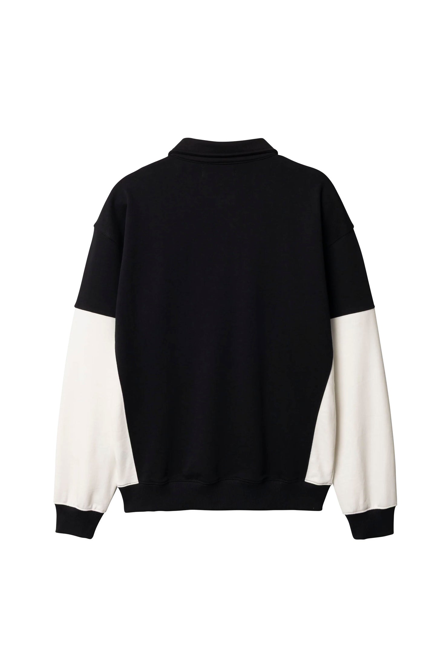 WOODBIRD Wbloke Sport Sweat Polo in black with bold logo