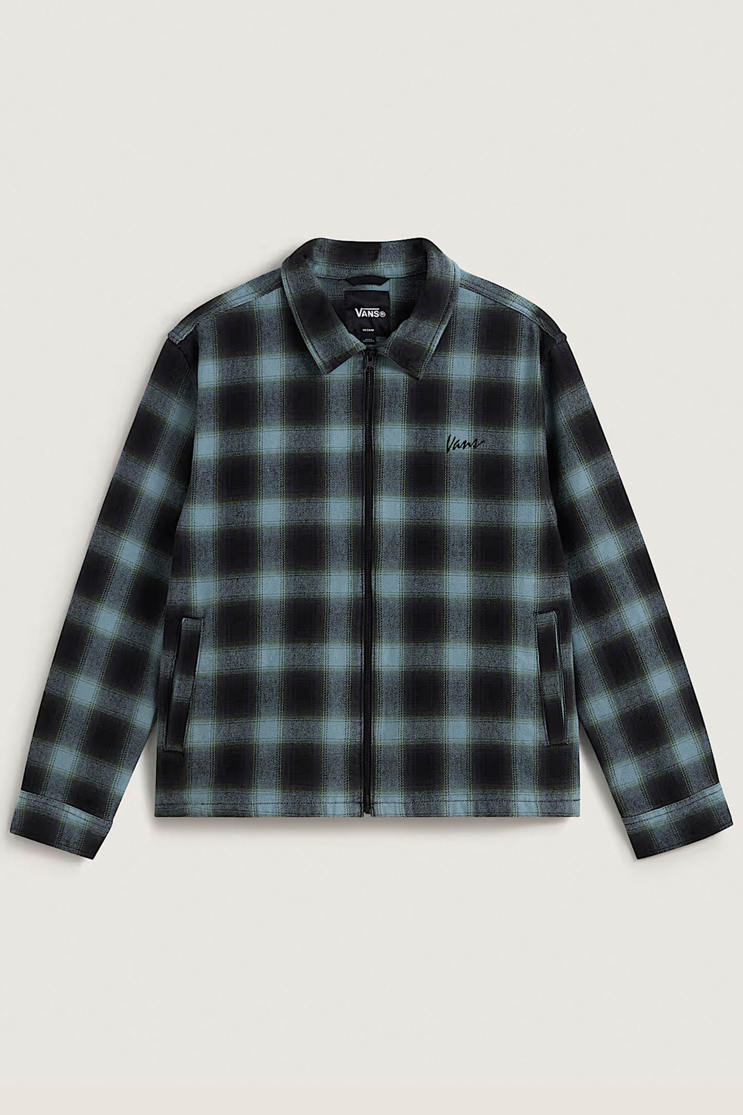 Pukas Surf Shop Vans Crestmont Flannel Shirt in Blue