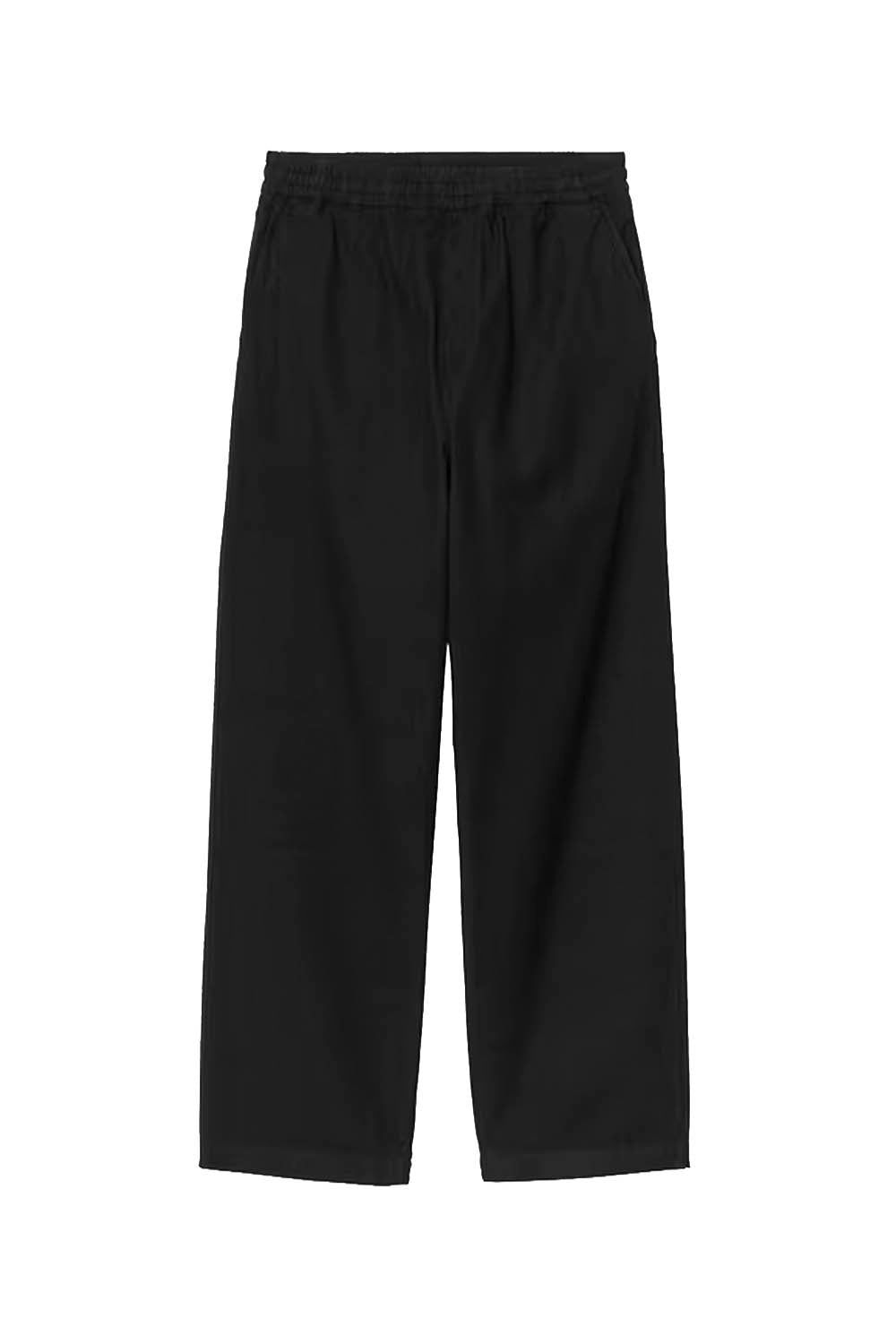 Black pants on a white background