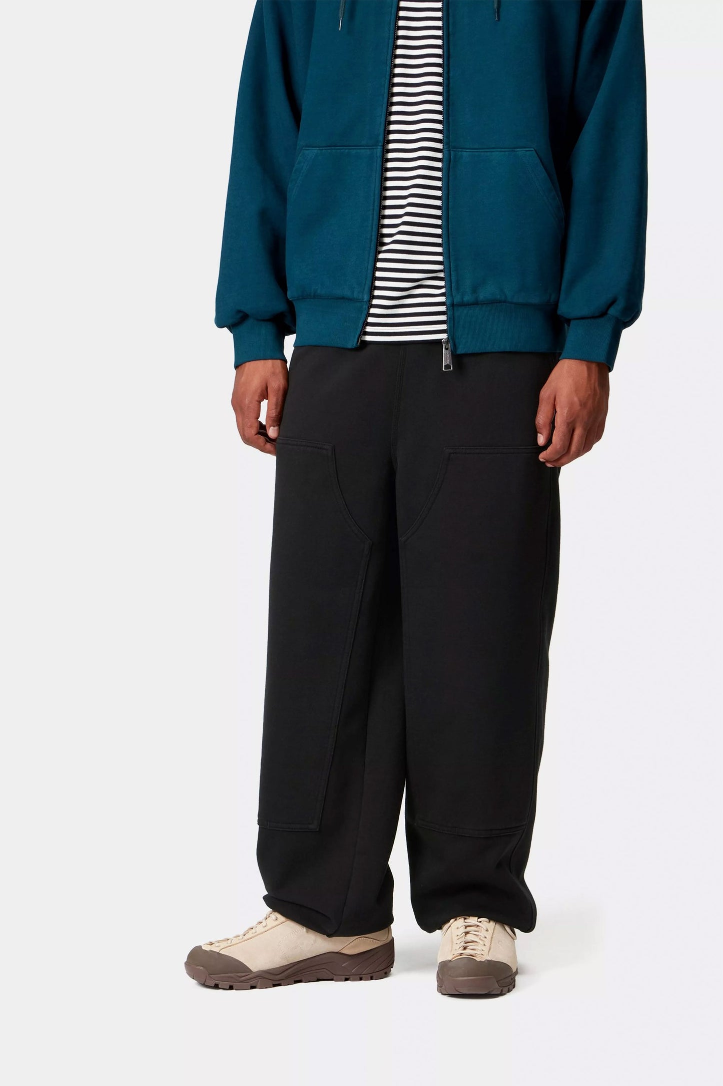 Pukas Surf Shop Carhartt WIP stone washed sweatpant with double knee panels
