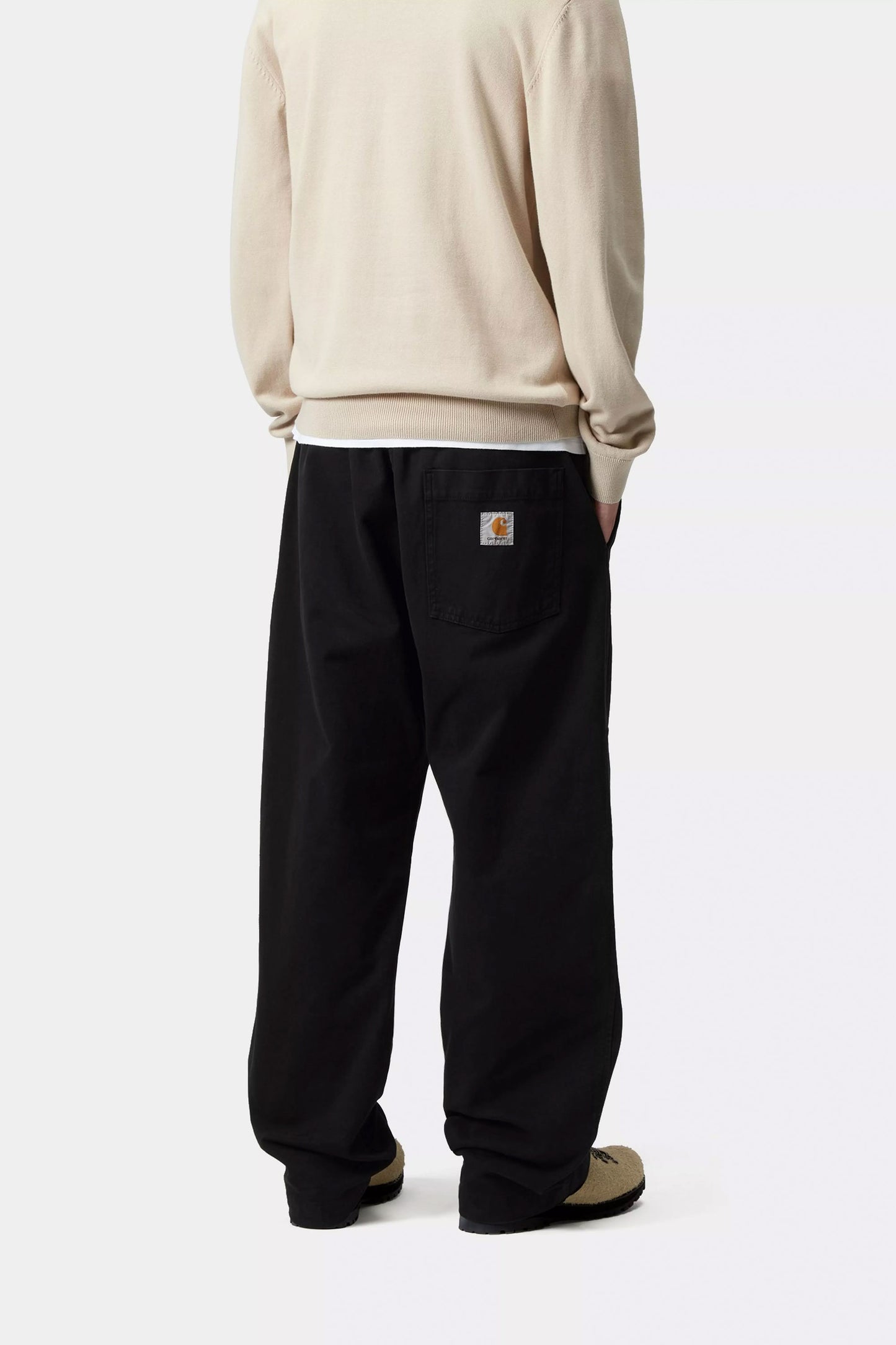 Pukas Surf Shop Carhartt Wip garment-dyed pants in black