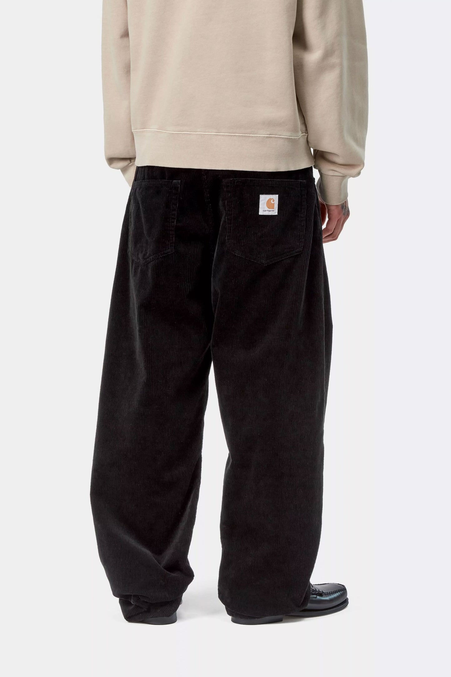 Pukas Surf Shop Carhartt WIP tapered denim pant in black rinsed