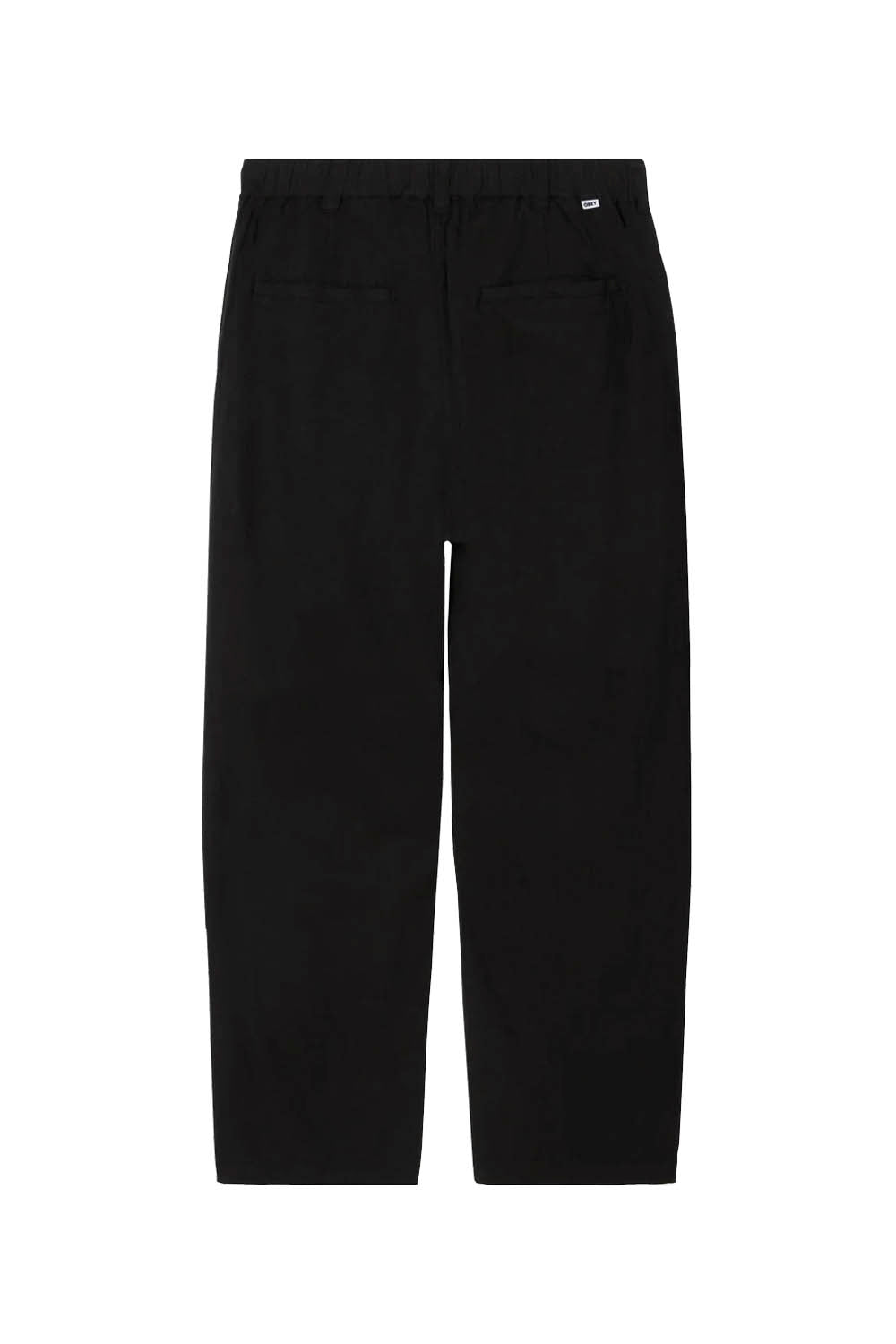 Black pants on a white background