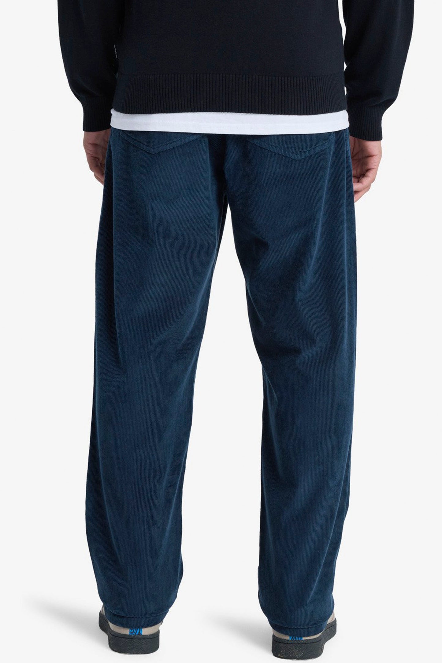 Pukas Surf Shop Quiksilver rust corduroy trousers relaxed fit straight cut