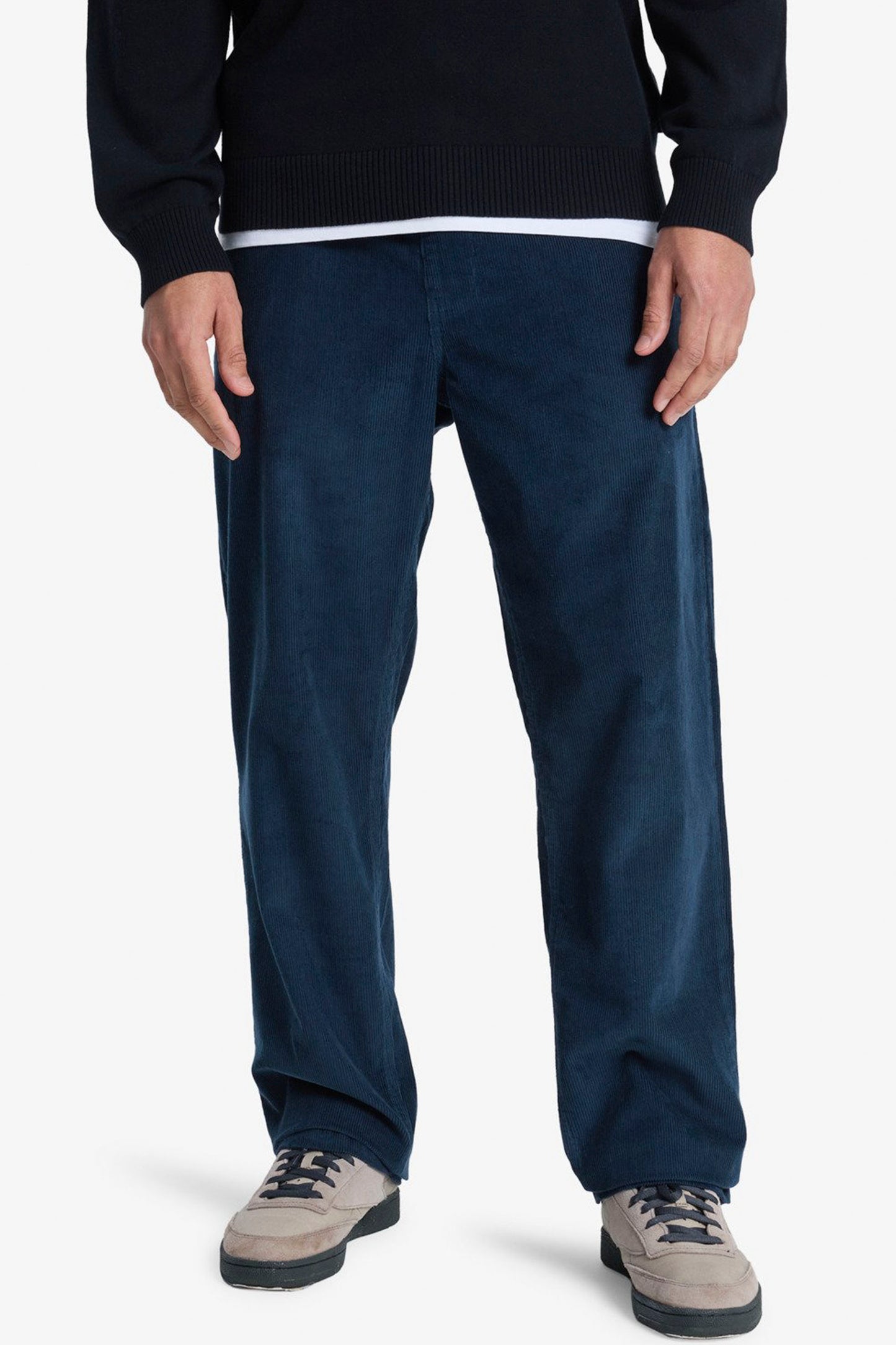 Pukas Surf Shop Quiksilver rust corduroy trousers relaxed fit straight cut