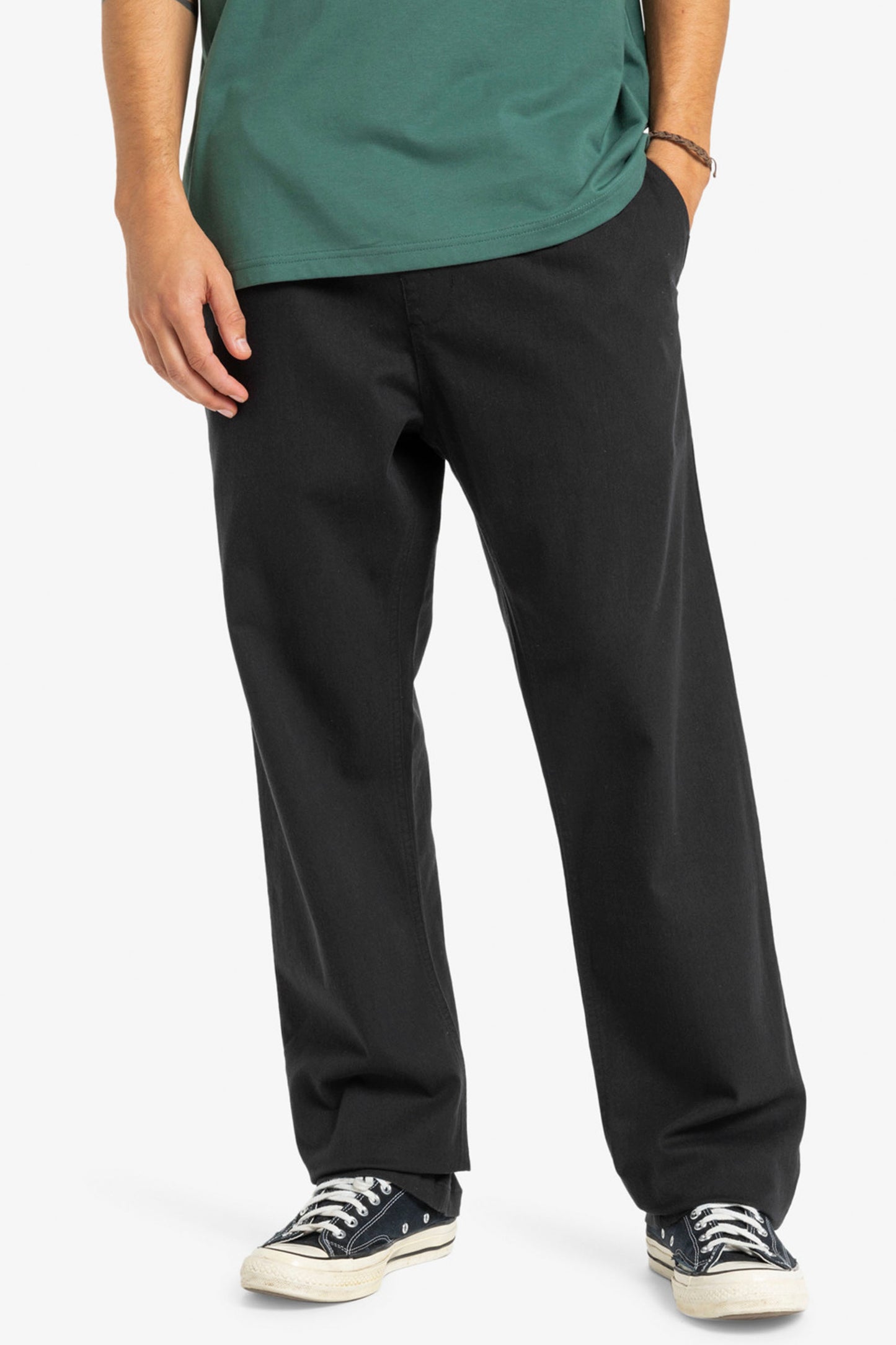 Pukas Surf Shop Quiksilver elastic cargo pants relaxed fit khaki neutral style